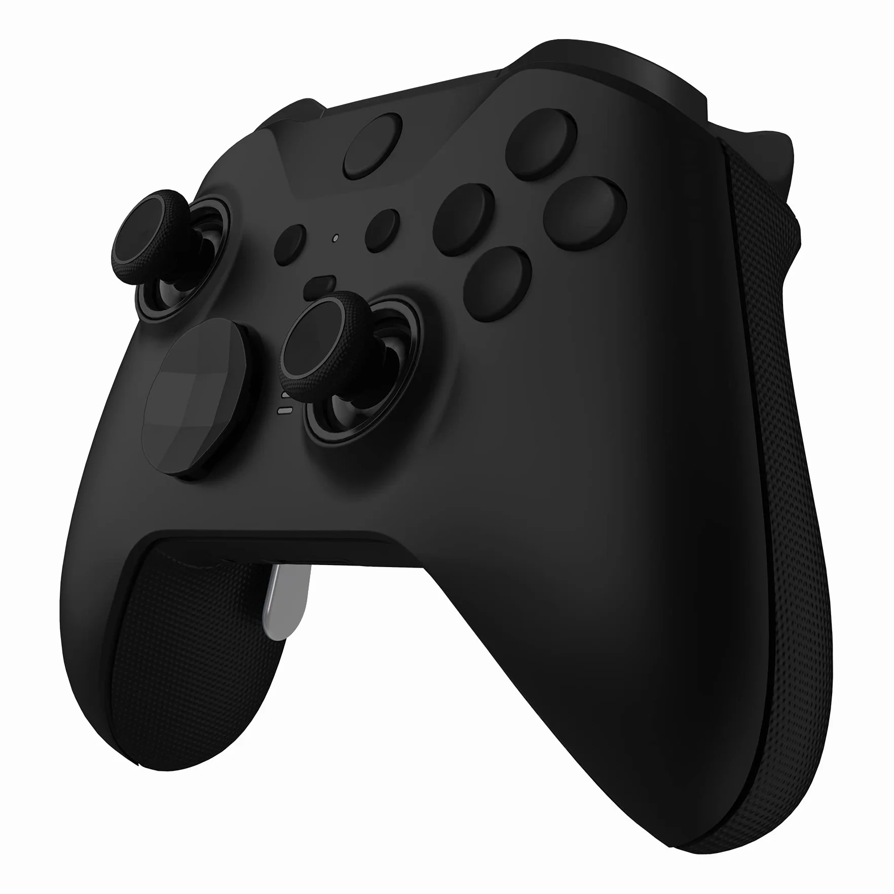eXtremeRate Czarny Wymiana Przyciski dla Xbox One Elite Series 2 Controller, LB RB LT RT Zderzaki Spusty ABXY Start Back Sync Profile Switch dla Xbox One Elite V2 Controller