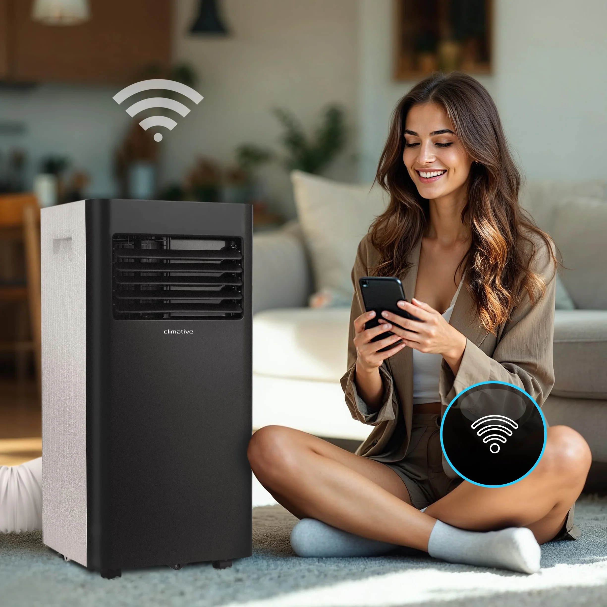 Klimatyzator przenośny AC29-S DUO WiFi 2,9 kW BTU 10000 do 29 m² 3w1