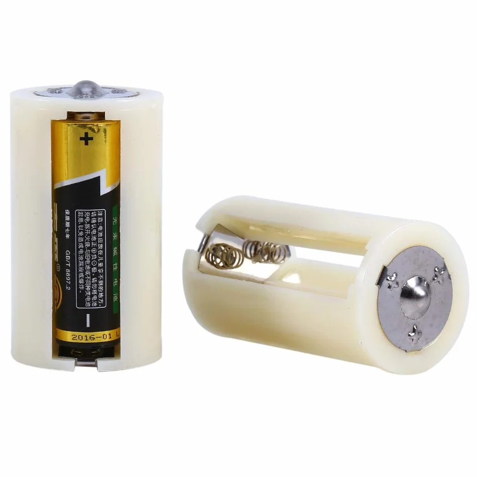 Konwerter uchwytu baterii, 4 szt. uniwersalny rozmiar 3 AA do D równoległy konwerter baterii adapter etui pudełko, adapter konwerter uchwyt na baterie pudełko
