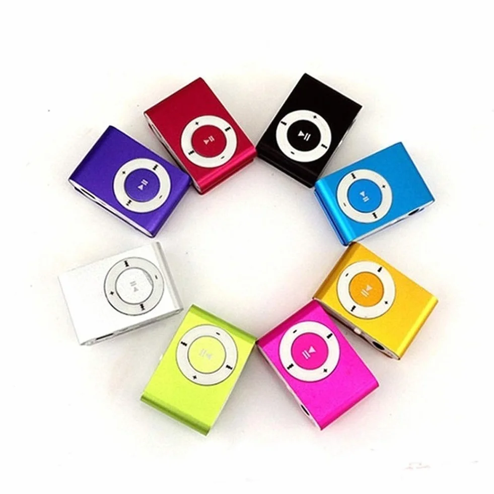 3,5 mm USB 2.0 mini odtwarzacz MP3 z klipsem obsługa karty TF prosty bez ekranu Dispaly