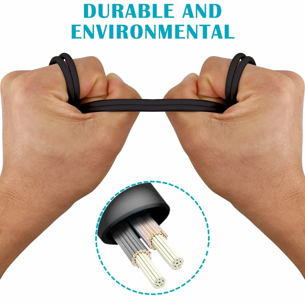 Kabel rozszerzenia Kompatybilność z Nintendo NES Classic Mini Gamepad, SENHAI zestaw 2 10 stóp/3 m przedłużony kabel do zdalnego sterowania Wii i WII Nunchuck Joystick