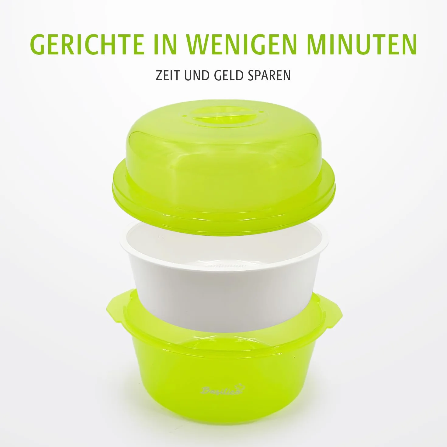 Basilico Kuchenka mikrofalowa Ø 23 cm do ziemniaków i warzyw