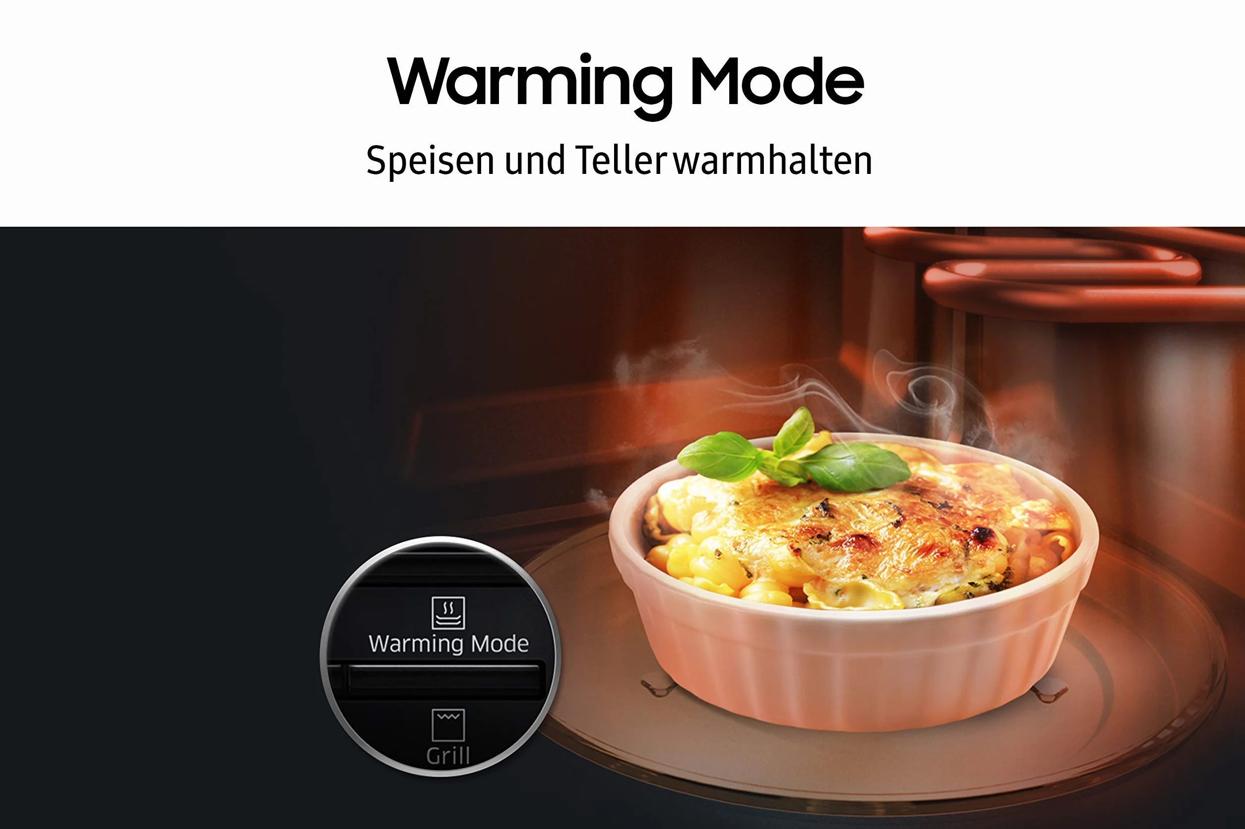 Samsung MG2AK3515AS/EG kuchenka mikrofalowa z grillem, 800 W, 23 komora gotowania, szerokość 48,9 cm, Quick Defrost, 27 programów automatycznych, kolor srebrny