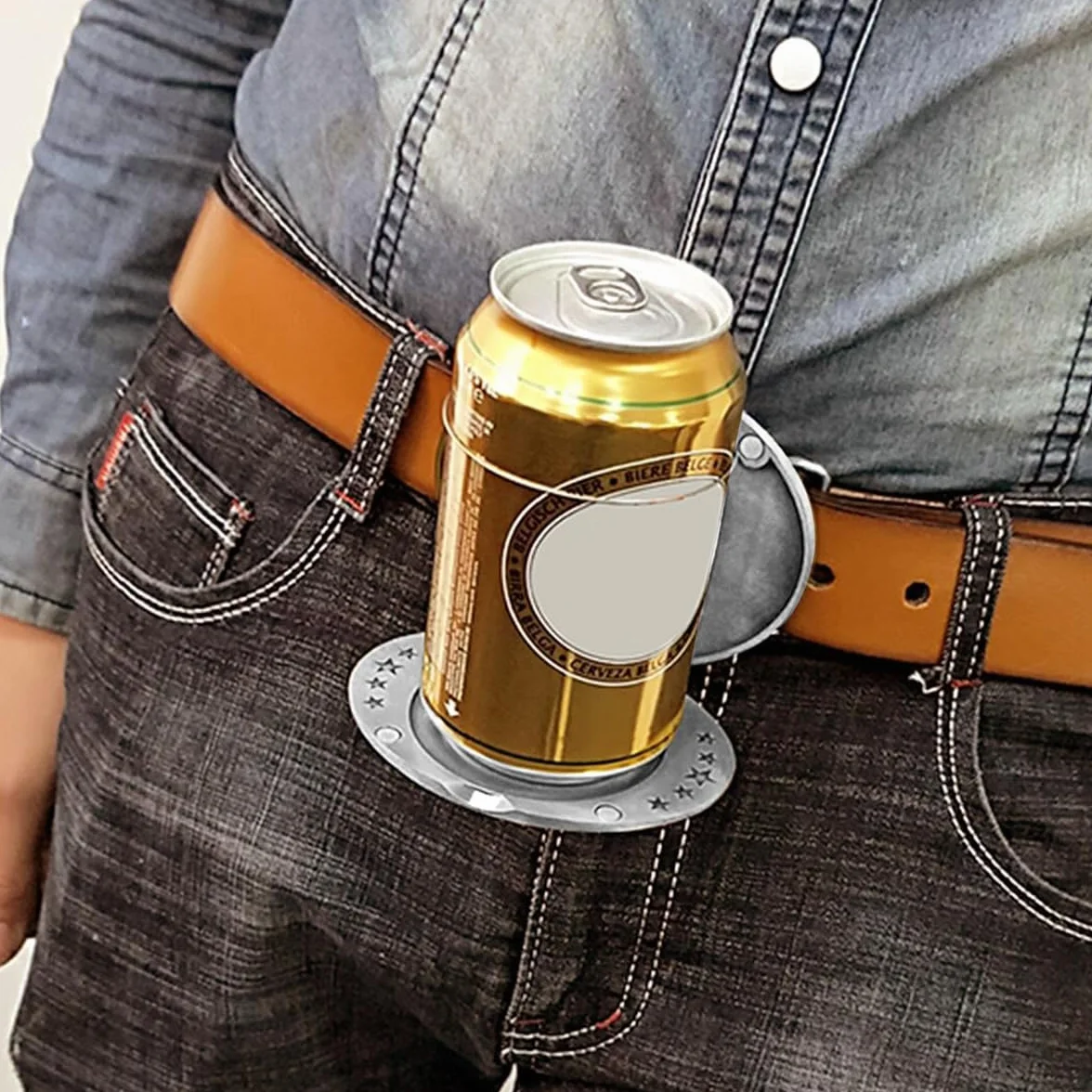 Namvo 1PCS klamra do paska do piwa, przeno?ny uchwyt na puszki na napoje