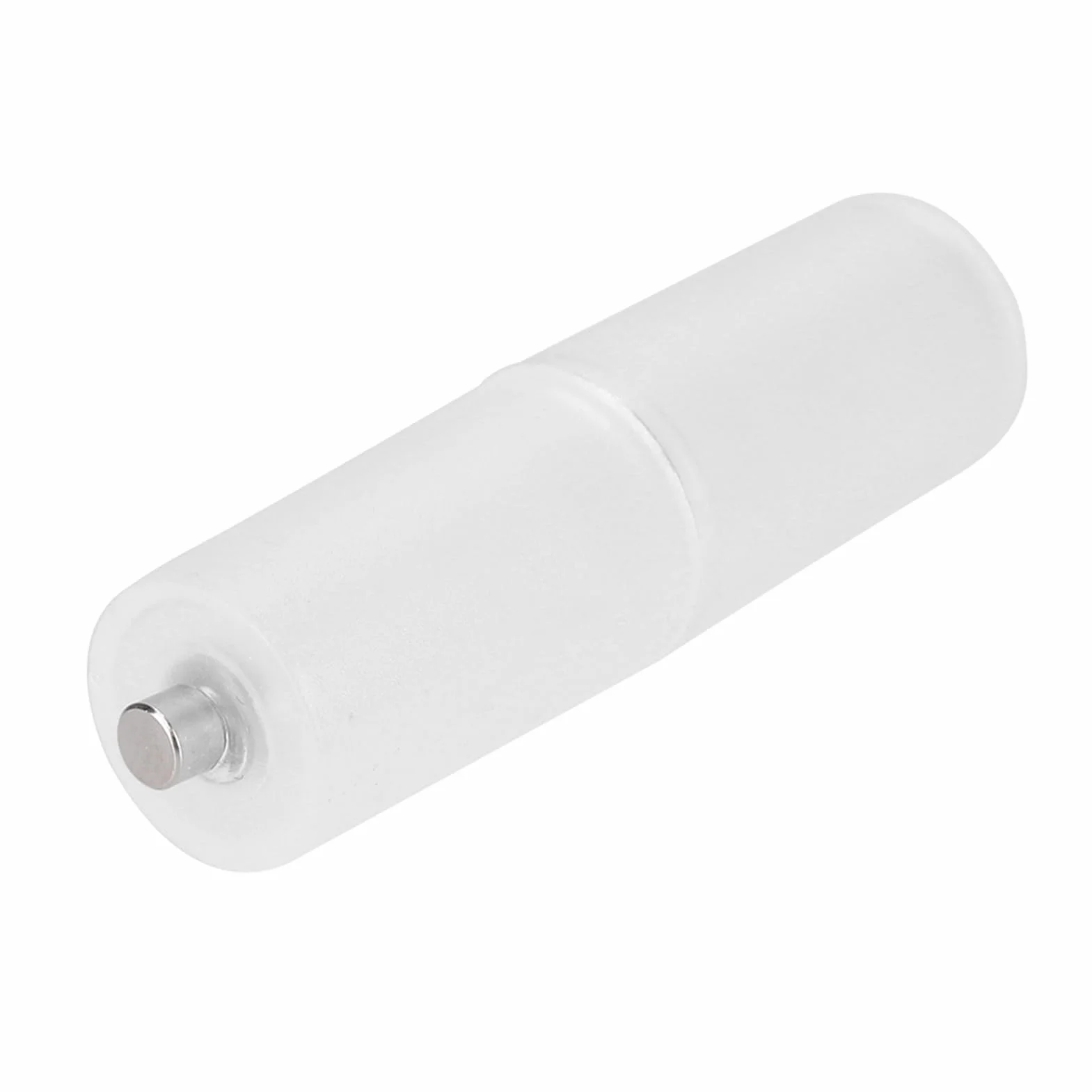 Dpofirs Adapter Baterii AAA na AA, 10 Sztuk Konwerterów Baterii AAA do AA z Etui na Uchwyt, Przenośny Przezroczysty Konwerter ABS (jasne)