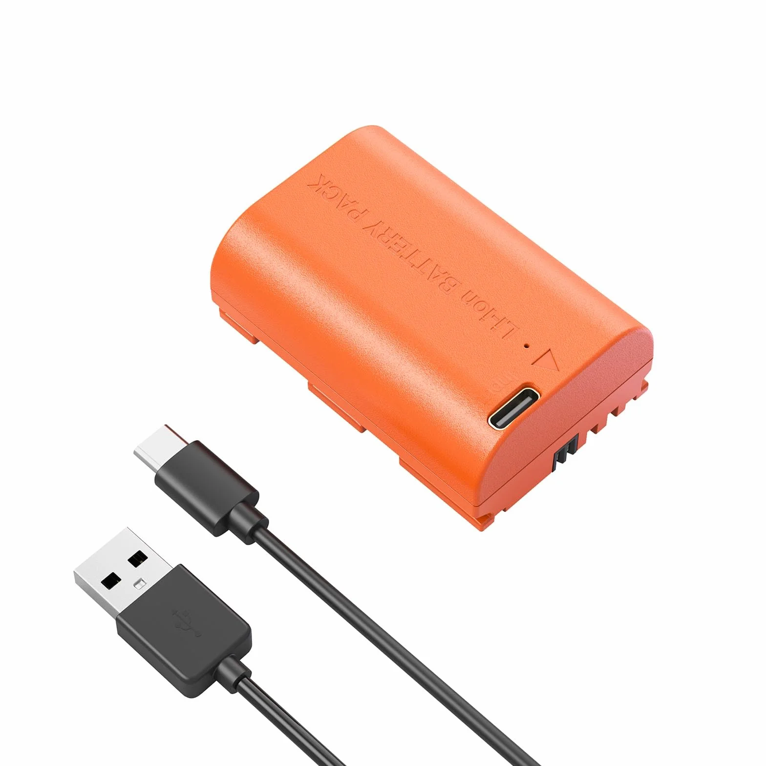 SMALLRIG Akumulator LP-E6P, 2520 mAh, zamienny akumulator USB-C do Canon EOS R5 Mark II, R6 Mark II R5, R6, R7, 5D Mark II, 5D Mark IV, 60D, 70D, 80D, 90D, szybkie ładowanie do 2,5 godziny-5407