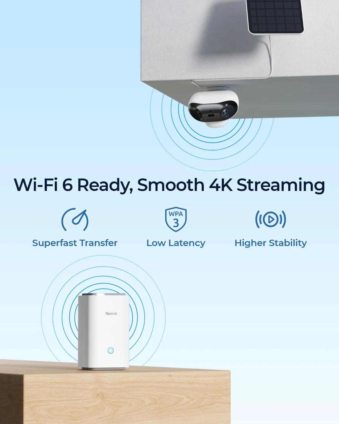 Reolink 4K Zestaw Bezprzewodowej Kamery Zewnętrznej z Bateria, Home Hub, 2 Kamery Argus 4 Pro z Panelem Słonecznym, Noktowizor ColorX, Widok 180°, Wi-Fi 6, Nagrania Lokalne, Brak Kosztów Miesięcznych