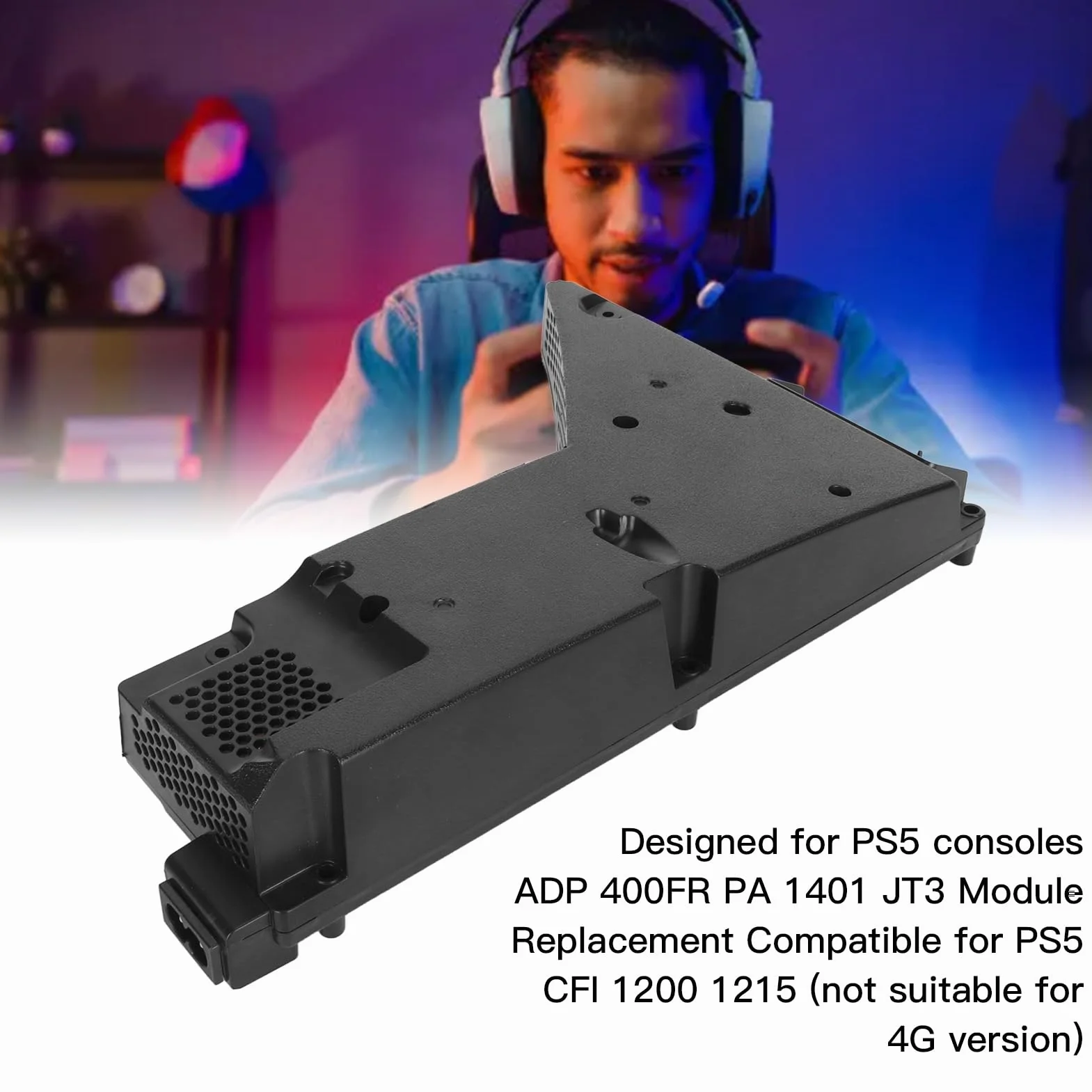 Zasilacz wewnętrzny do PS5 ADP 400FR PA 1401 JT3 100-127 V 200-240 V