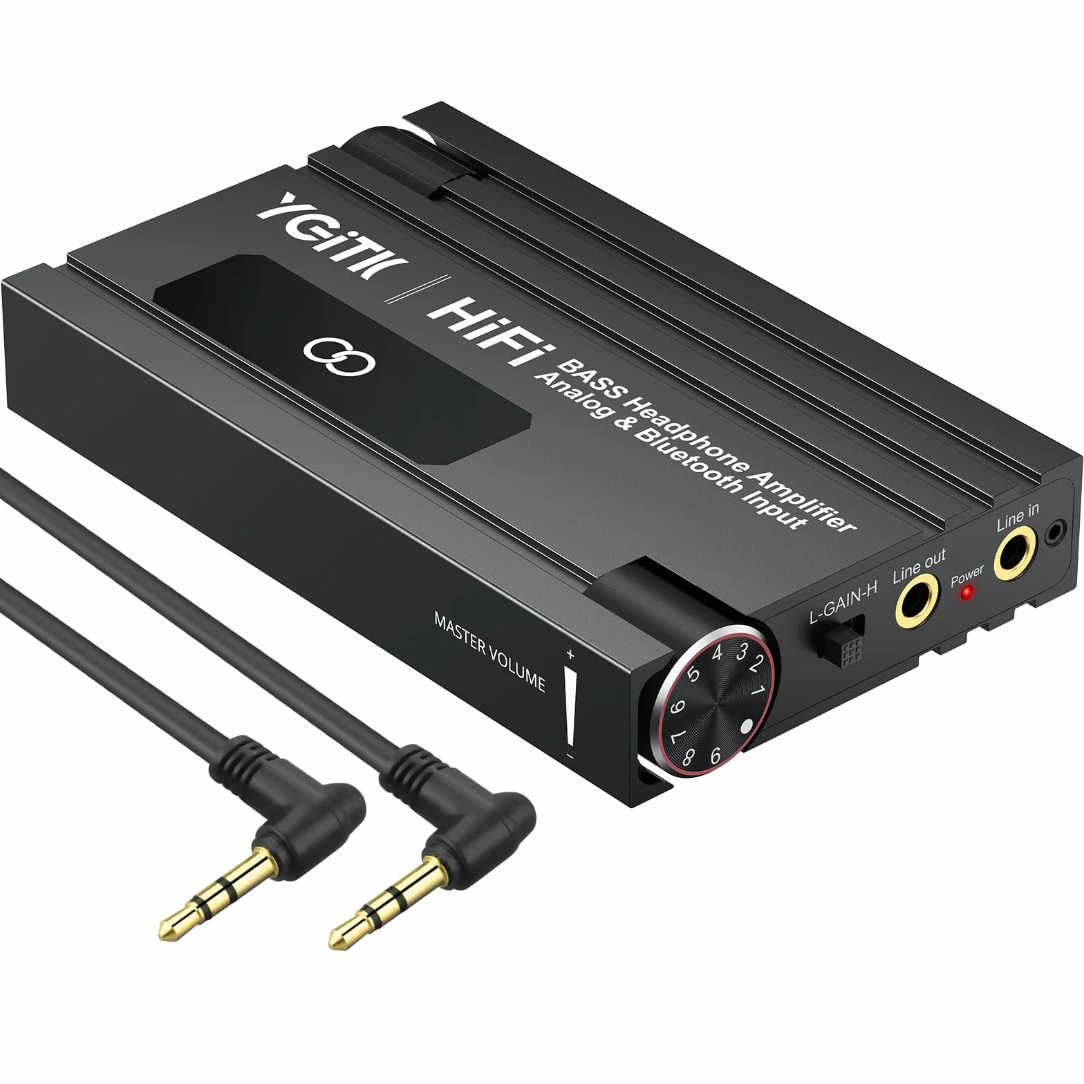 Wzmacniacz słuchawkowy HiFi Bass do MP3/ MP4/ telefonów/komputera