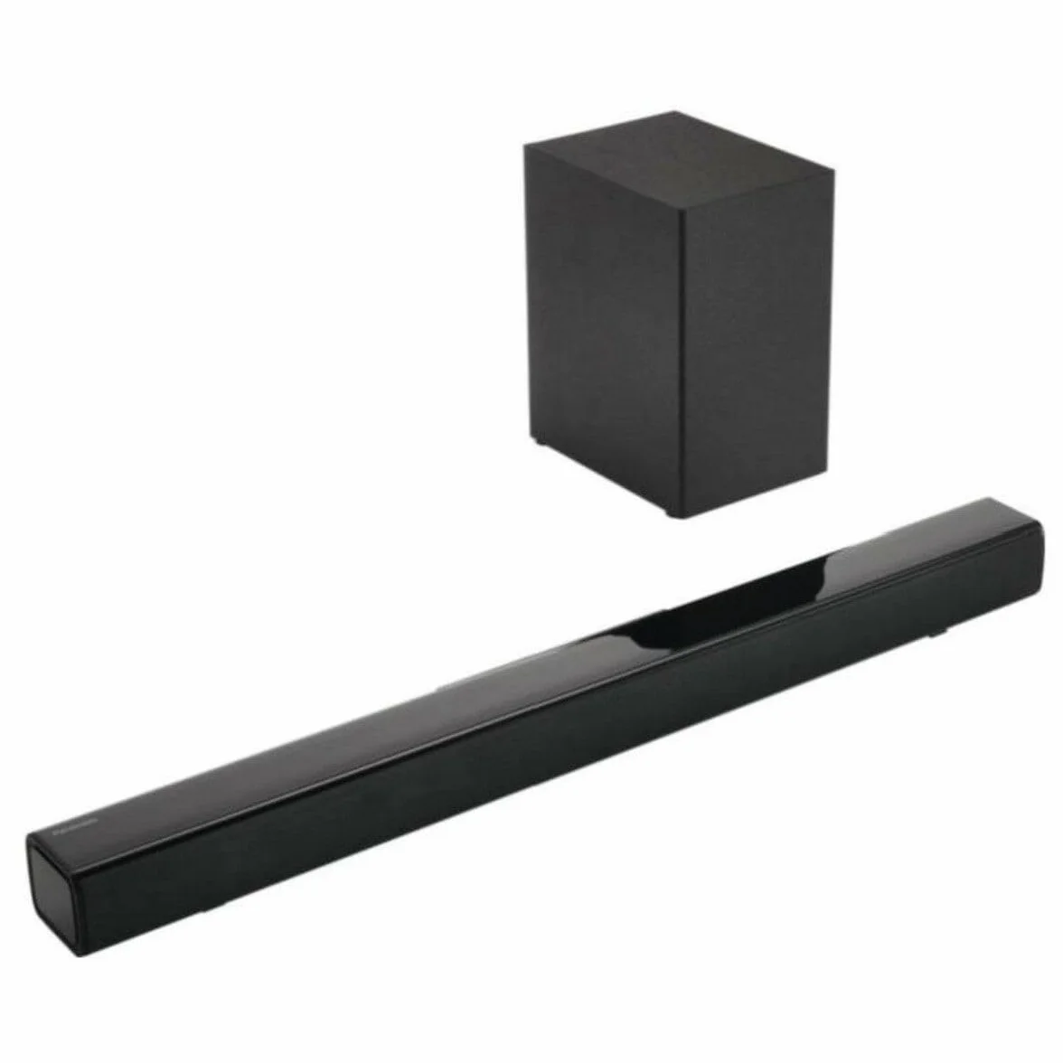 Panasonic SC-HTB150 system audio do kina domowego (100W, HDMI, Bluetooth, wejście optyczne, otwór bass reflex, montaż na ścianie), czarny