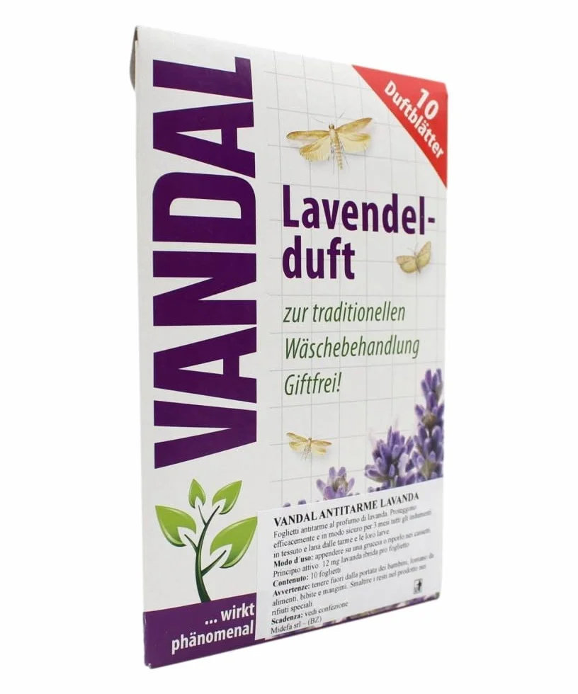 Vandal lawendowa ochrona przed molami 10 szt.