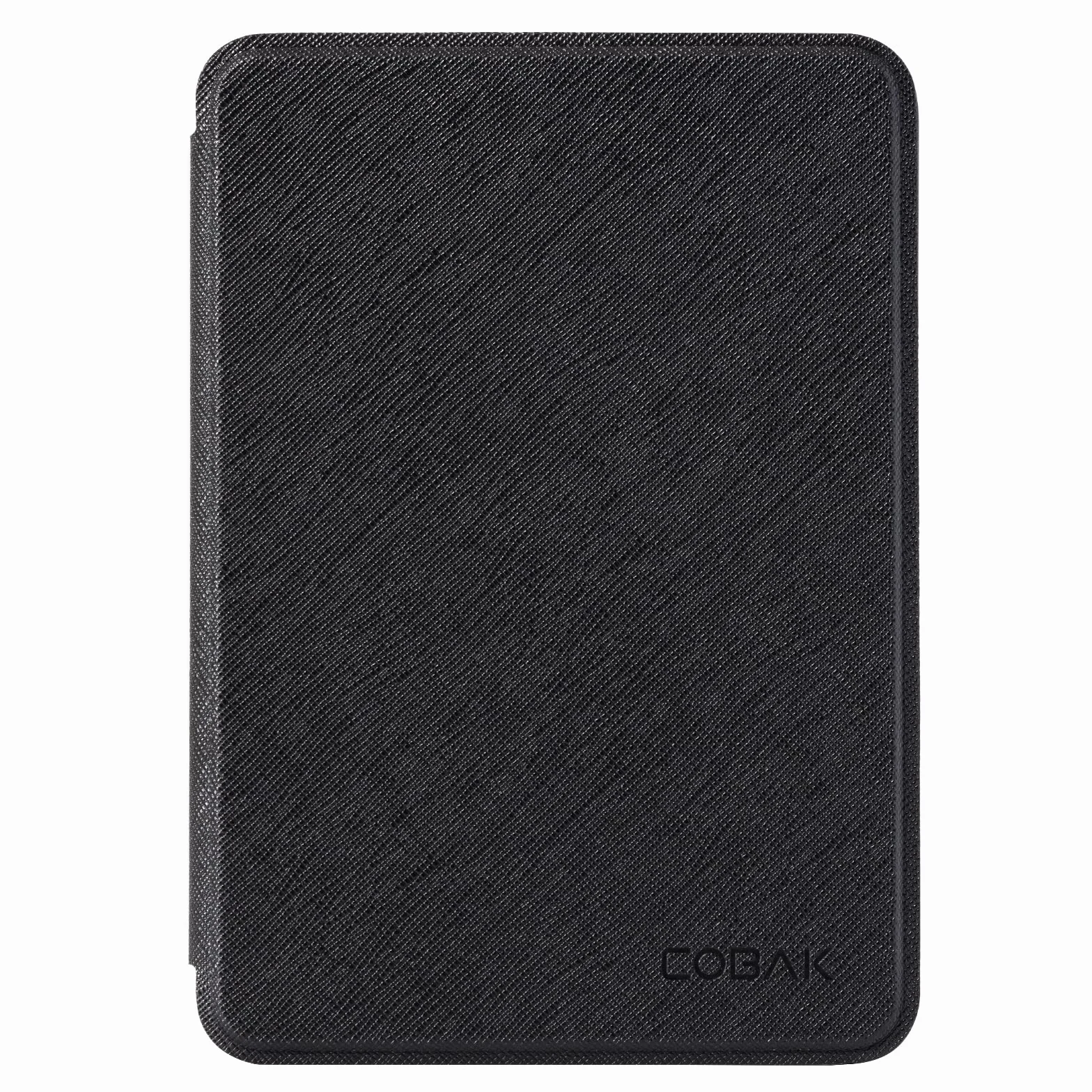 CoBak Etui na 6" Kindle 2024/2022 (Model nr. C2V2L3/RS23CV)— wytrzymałe etui ze skóry PU z funkcją automatycznego uśpienia, ultracienkie, pasuje do Kindle 11. generacji 6", Czarny