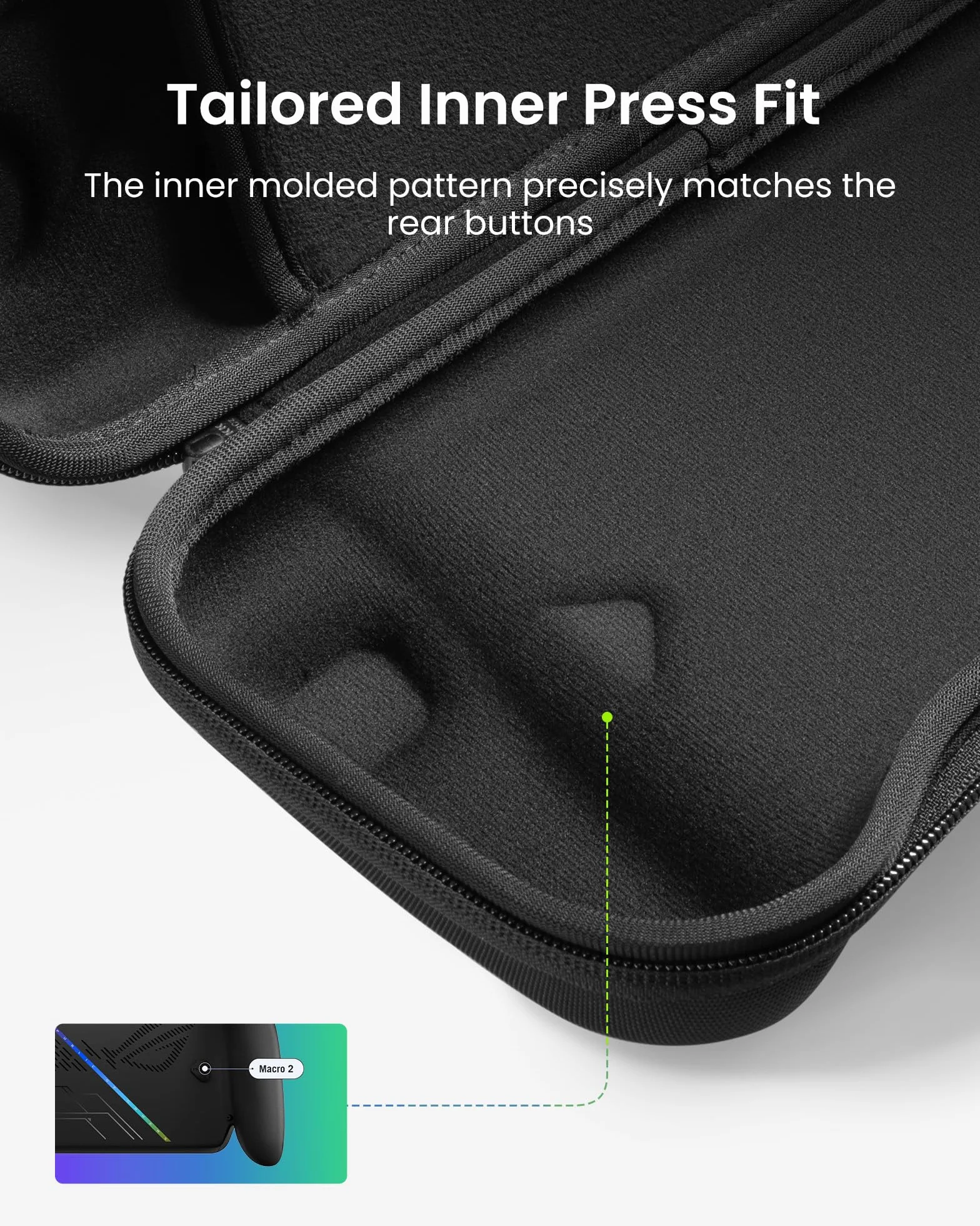 tomtoc Etui kompatybilne z ASUS ROG Xbox Ally / Xbox Ally X 2025 , smukłe etui, ochronne, twarda przenośna torba podróżna na konsolę, lekkie podróżne