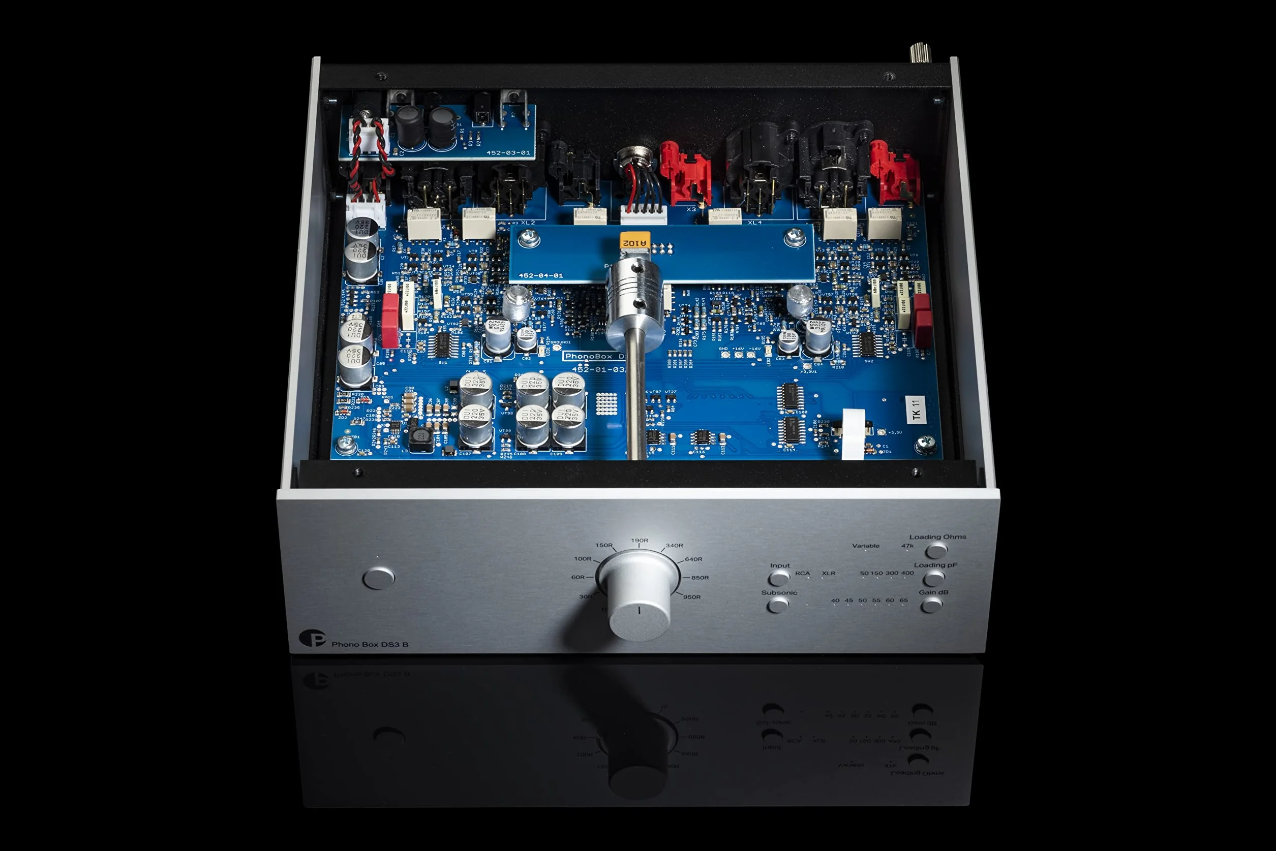 Pro-Ject Phono Box DS3 B, symetryczne i dyskretne Dual Mono Phono, czarne