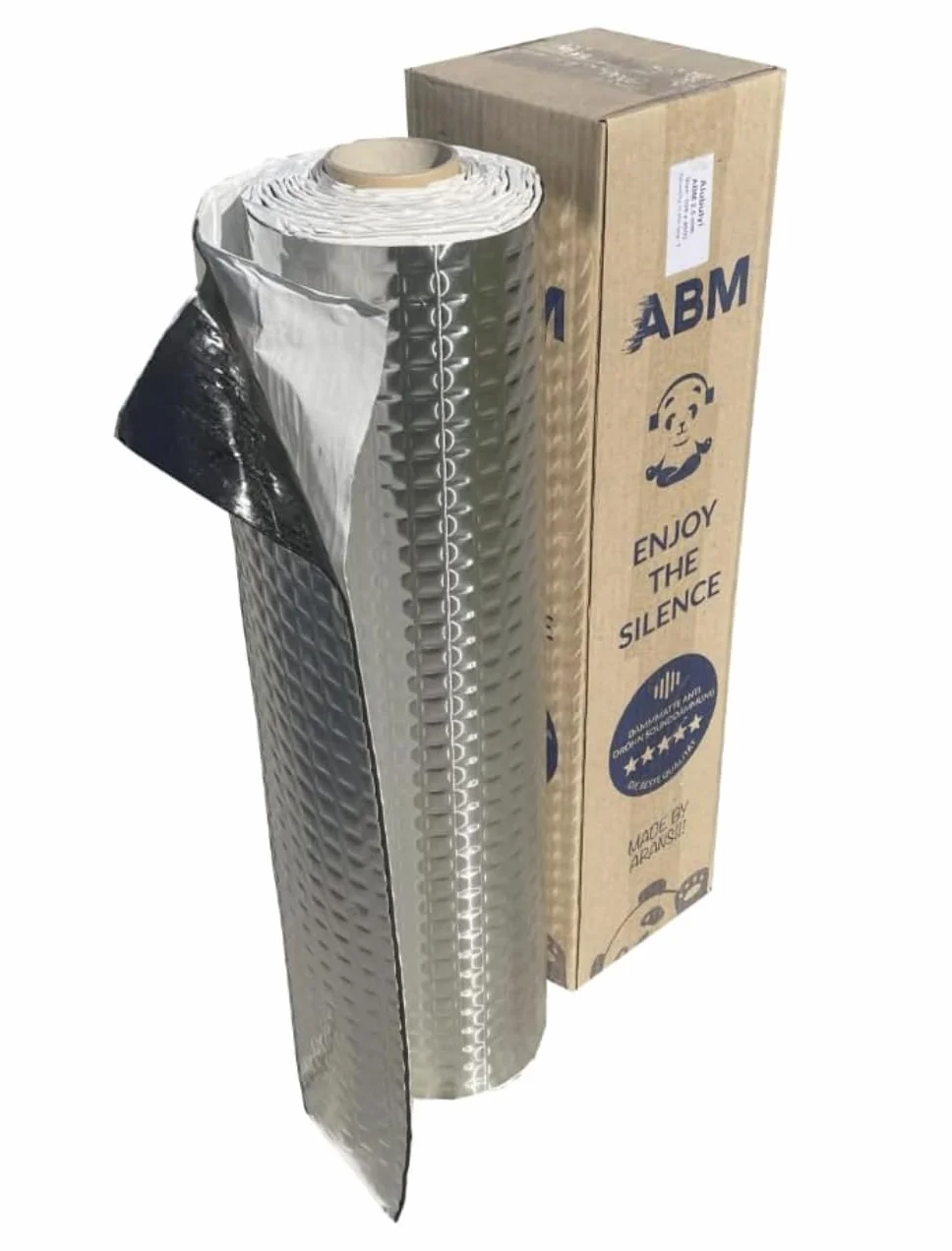 ABM Alubutyl 2mm 50 cm x 400 cm = 2 m² Mata Wyciszająca do Samochodu Wyciszenie Pojazdu