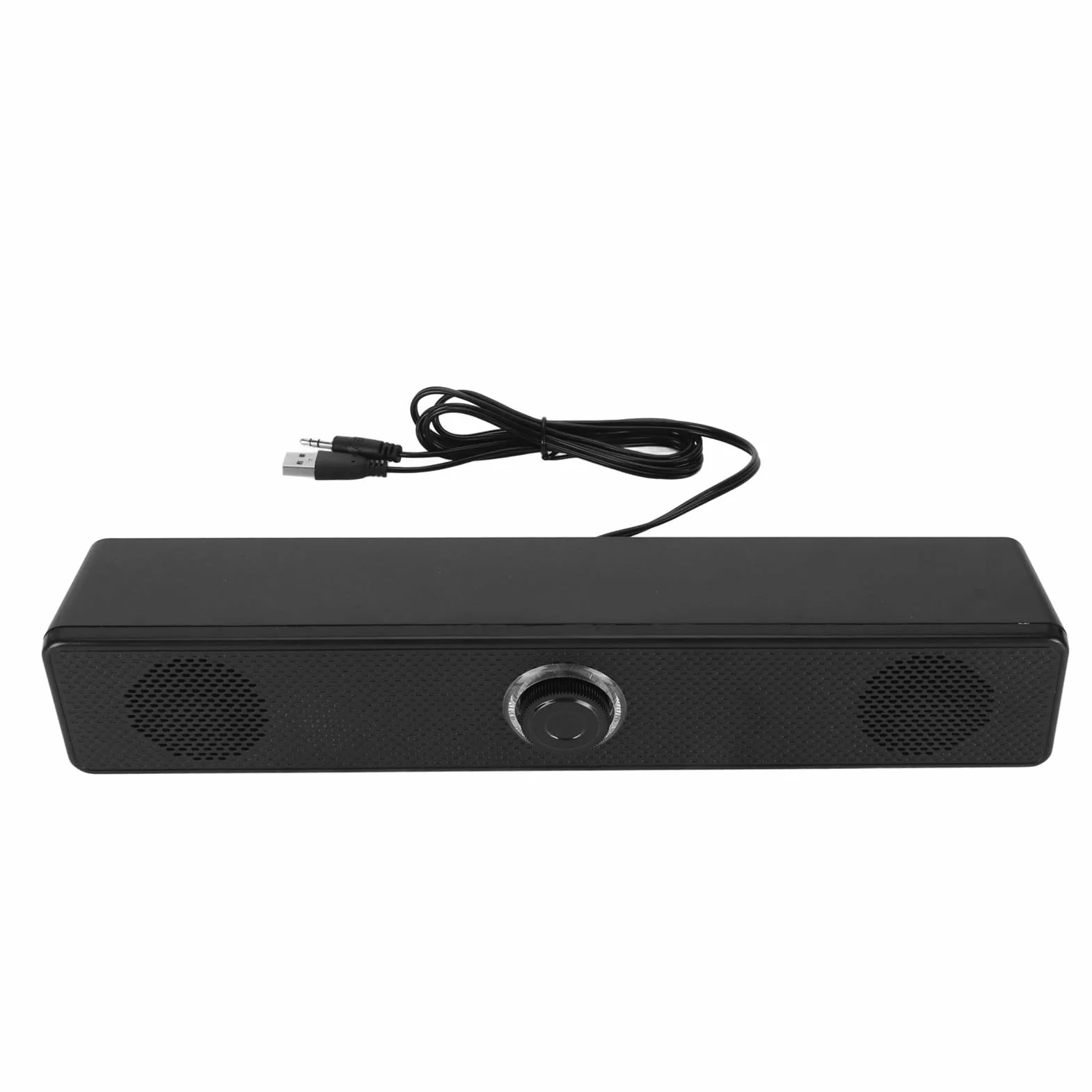 Yosoo Health Gear Głośniki Komputerowe na Komputer Stacjonarny, Stereo Dźwiękowy Zasilany USB Wired HiFi Clear Sound Volume Knob Mini Głośniki na PC Laptop Tablet