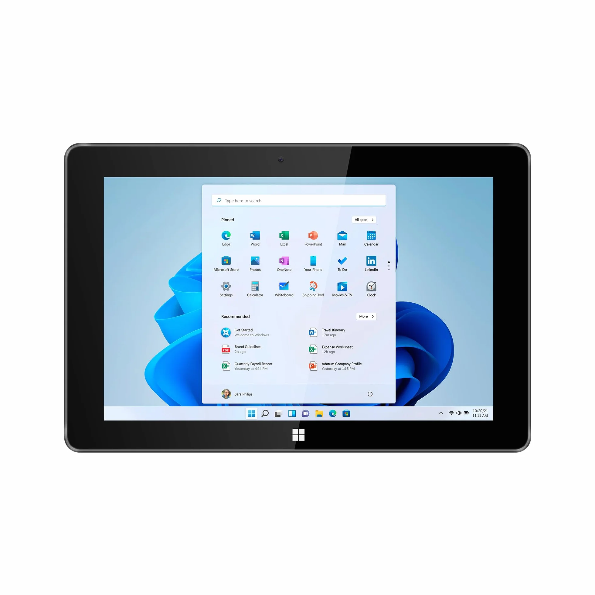 Krüger&Matz Tablet 2in1 EDGE 1089 Przekątna 10,1" USB3.0 HDMI 8/256 GB Windows 11 Pro KM1089S.1