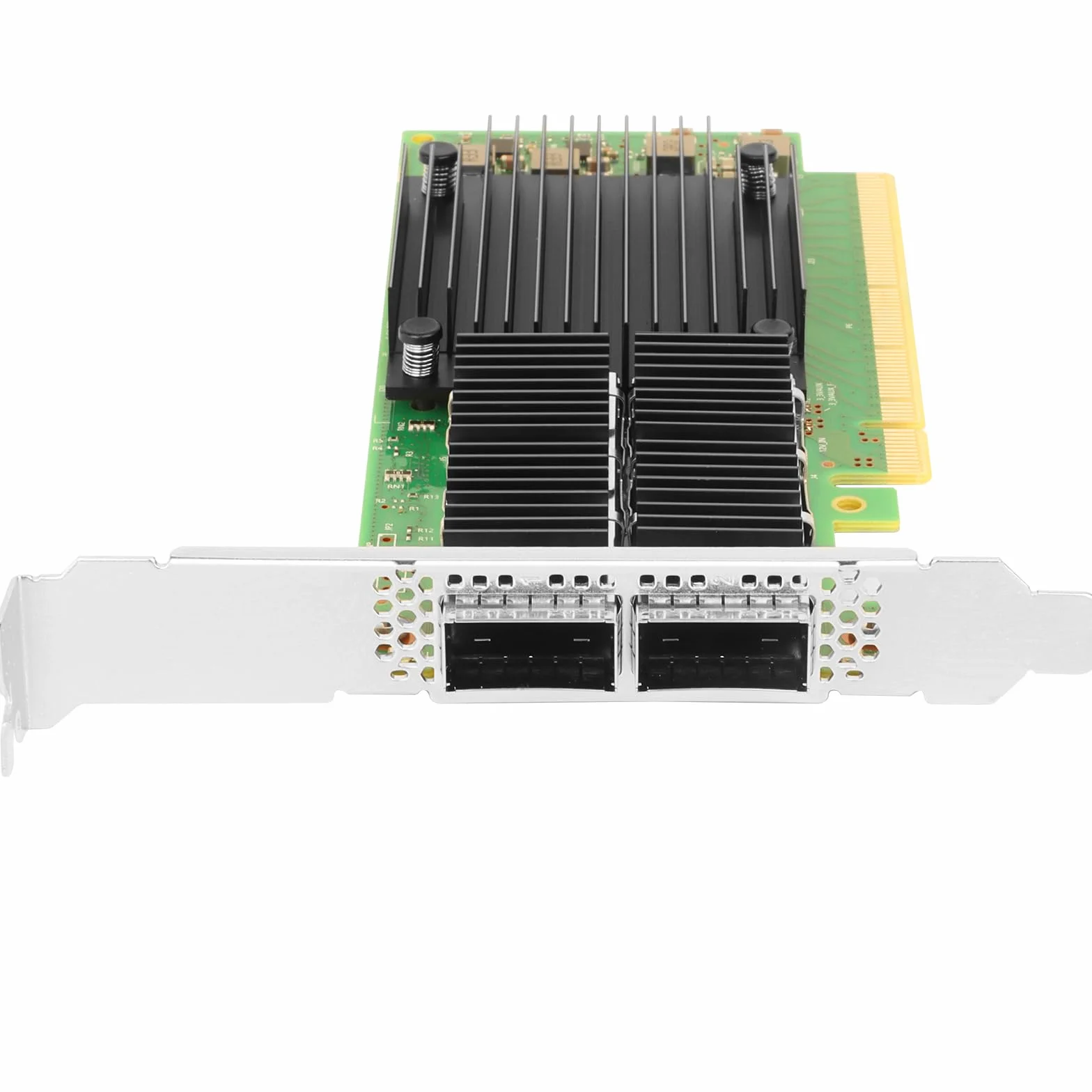 Karta sieciowa 100 GB do Mellanox MCX556A ConnectX-5 Chipset, VPI EDR InfiniBand 100 GbE Dual-Port QSFP28, PCIe4.0 x16 InfiniBand/Ethernet Adapter Card Support Windows Server/Linux/VMware