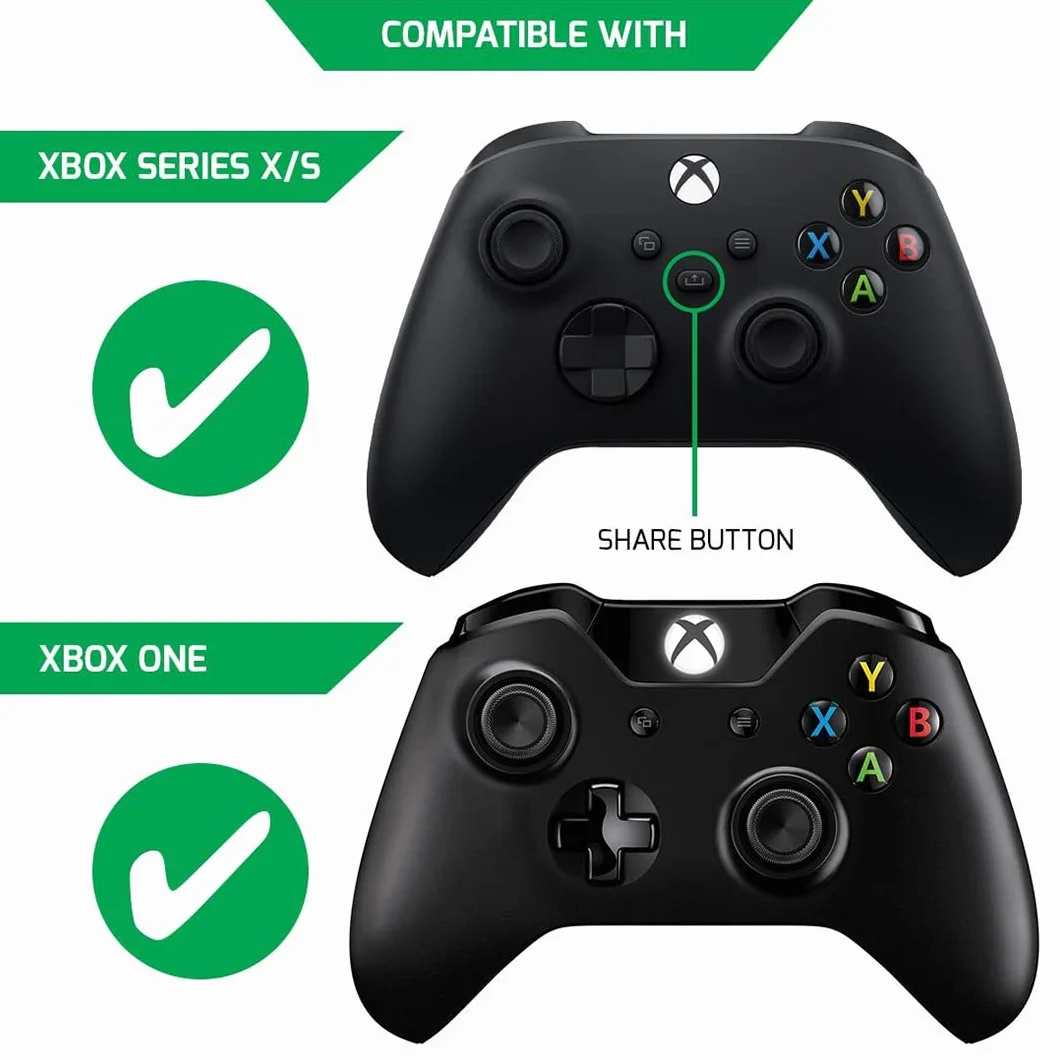 Venom High Capacity 1100mAh Rechargeable Battery Twin Pack - Black (Xbox Series X & S/Xbox One)