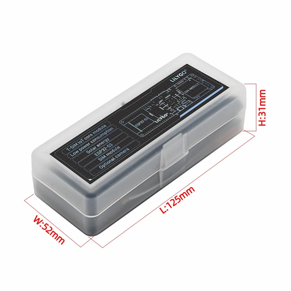 LILYGO T-SIM7000G-S3 standardowa EPS32-S3 Solar Charge SIM antena GPS GSM 2G TTGO płyta rozwojowa