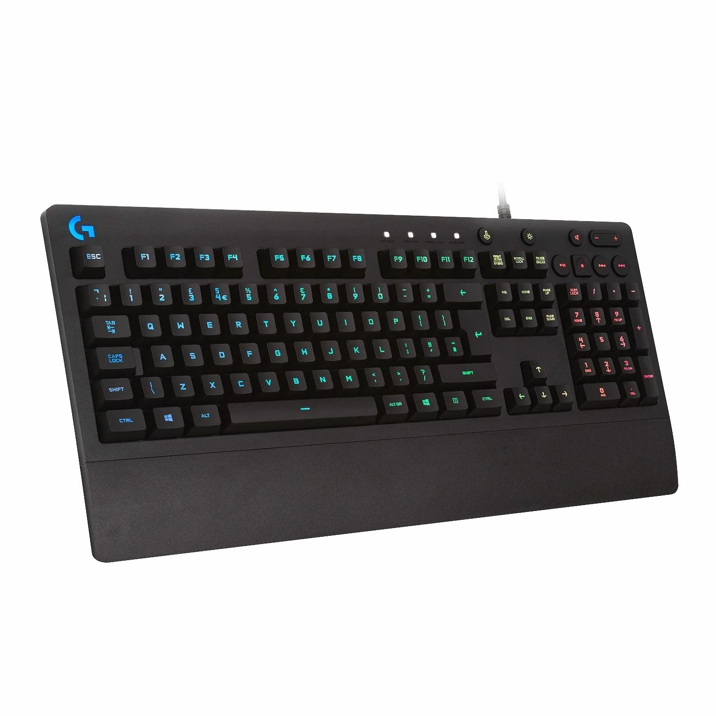 Logitech G G213 Prodigy Klawiatura Do Gier LIGHTSYNC RGB Odporna Na Zalanie QWERTY Czarny