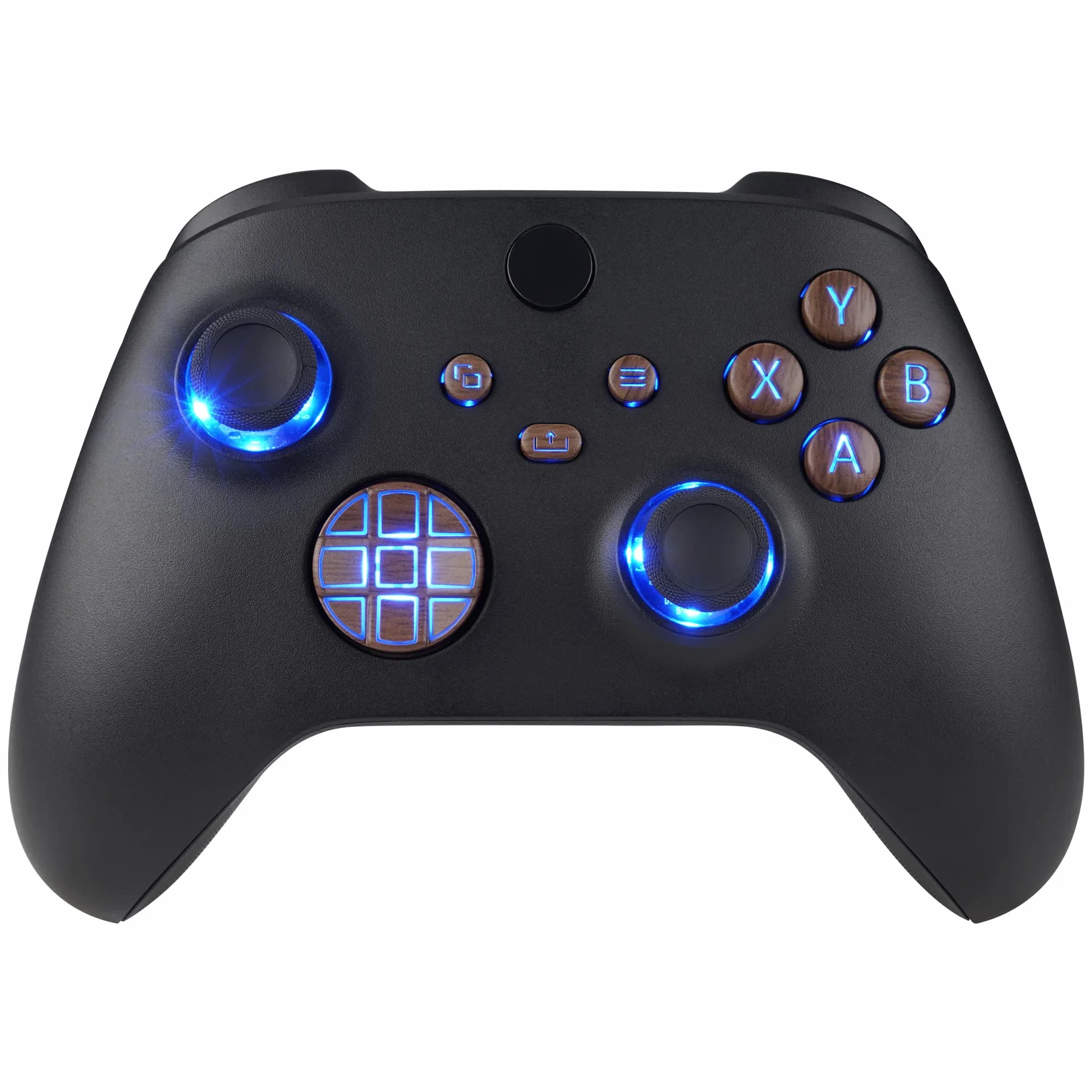 eXtremeRate Wielokolorowe przyciski LED do kontrolera Xbox Series X/S - 7 kolorów 9 trybów Zestaw