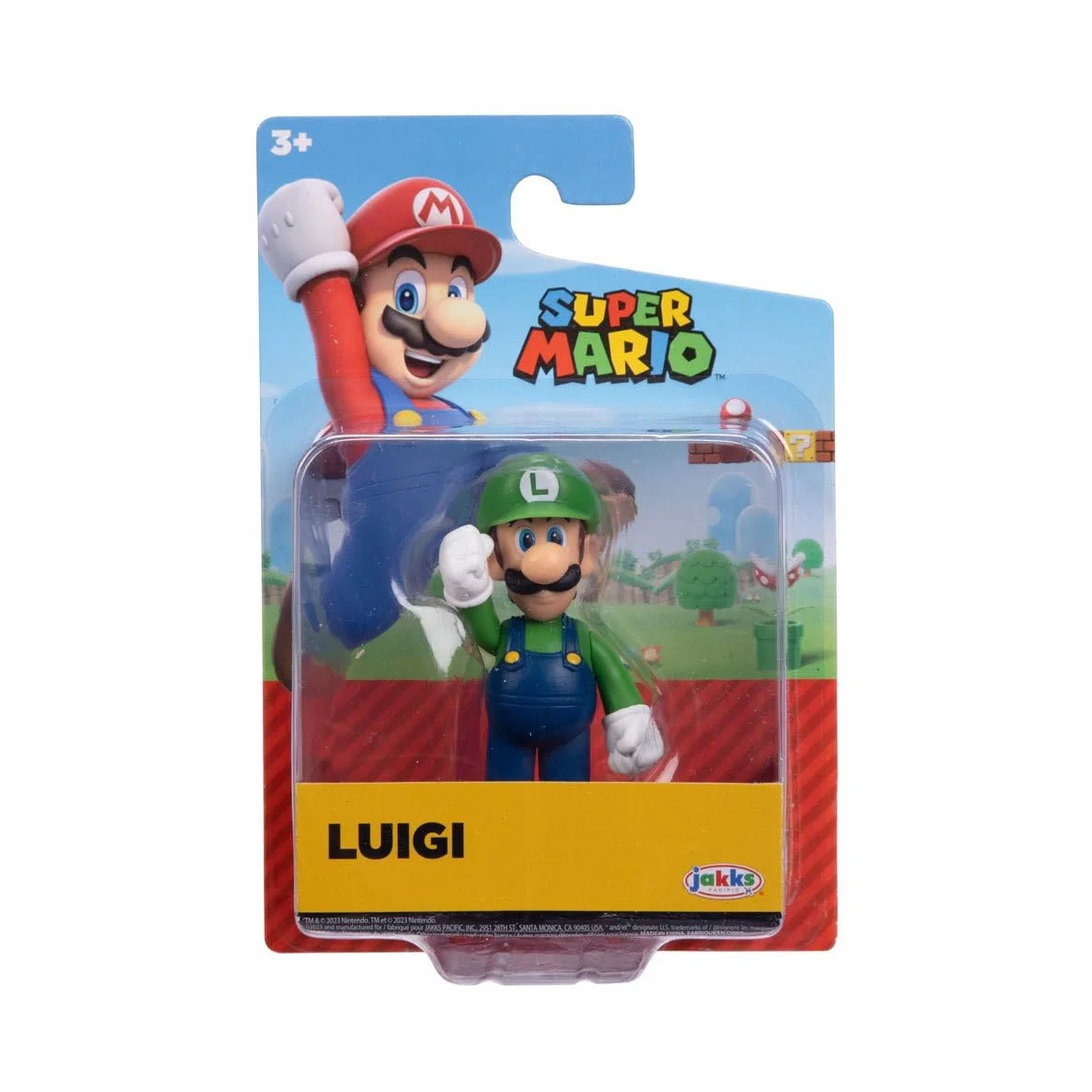 Super Mario World of Nintendo 6,35 cm mini figurka Monty Mole