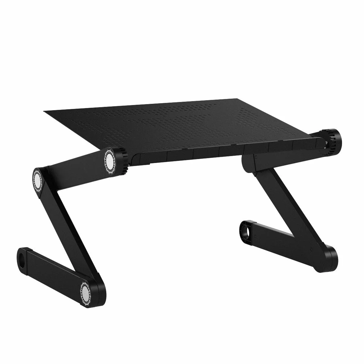 Wonder Worker Newton, składany stolik na laptopa, stojak na tablet i laptop, designerski stół do czytania do łóżka krzesła i sofy, ergonomiczny, wszechstronny regulowany, lekki aluminium