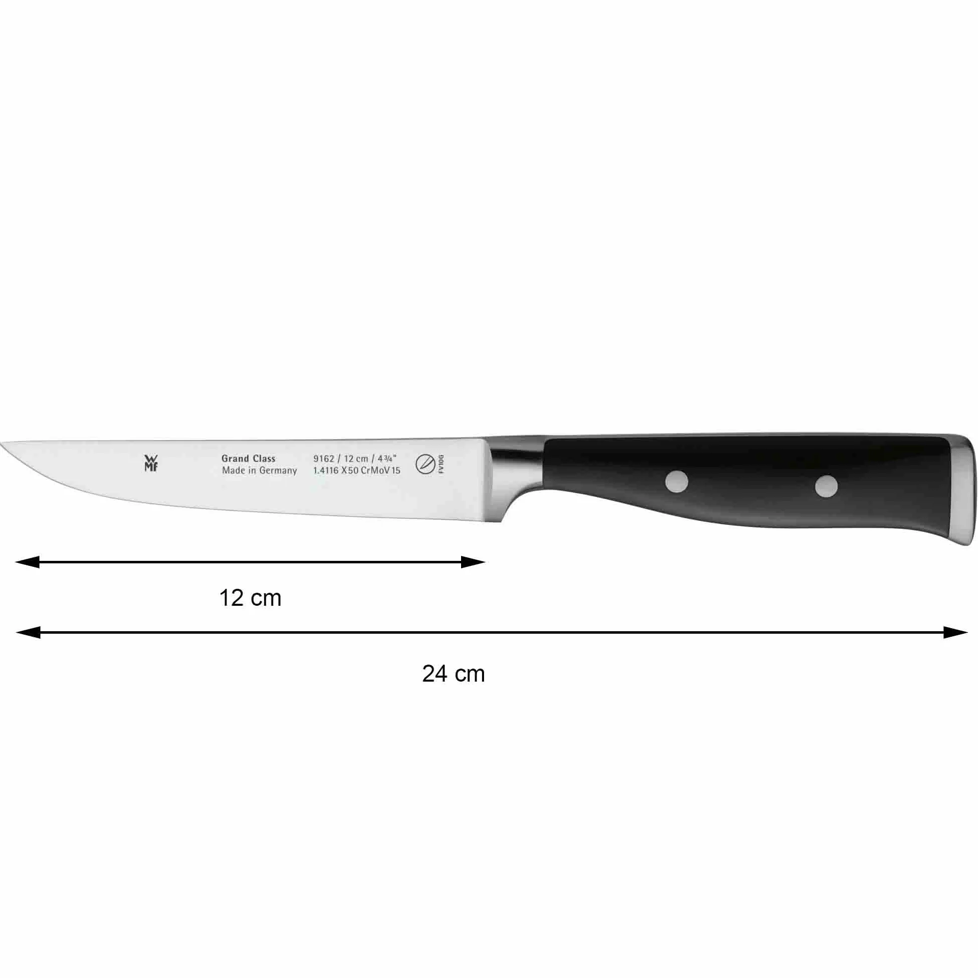 WMF Nóż uniwersalny Grand Class, 11 cm, czarny