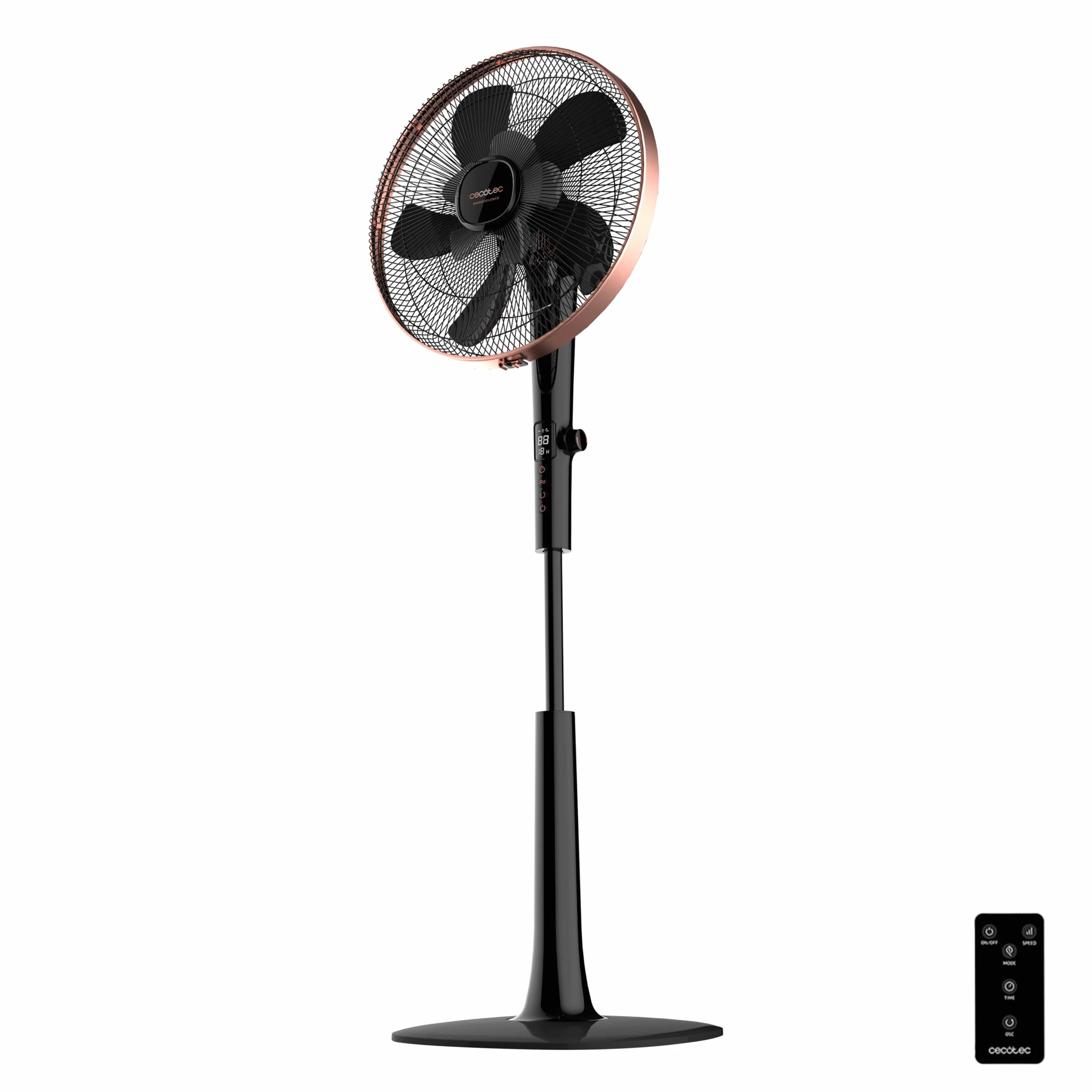 Cecotec Wentylator stojący EnergySilence 1040 SmartExtreme 16" 28 W DC 24 prędkości 3 tryby oscylacja regulacja wysokości
