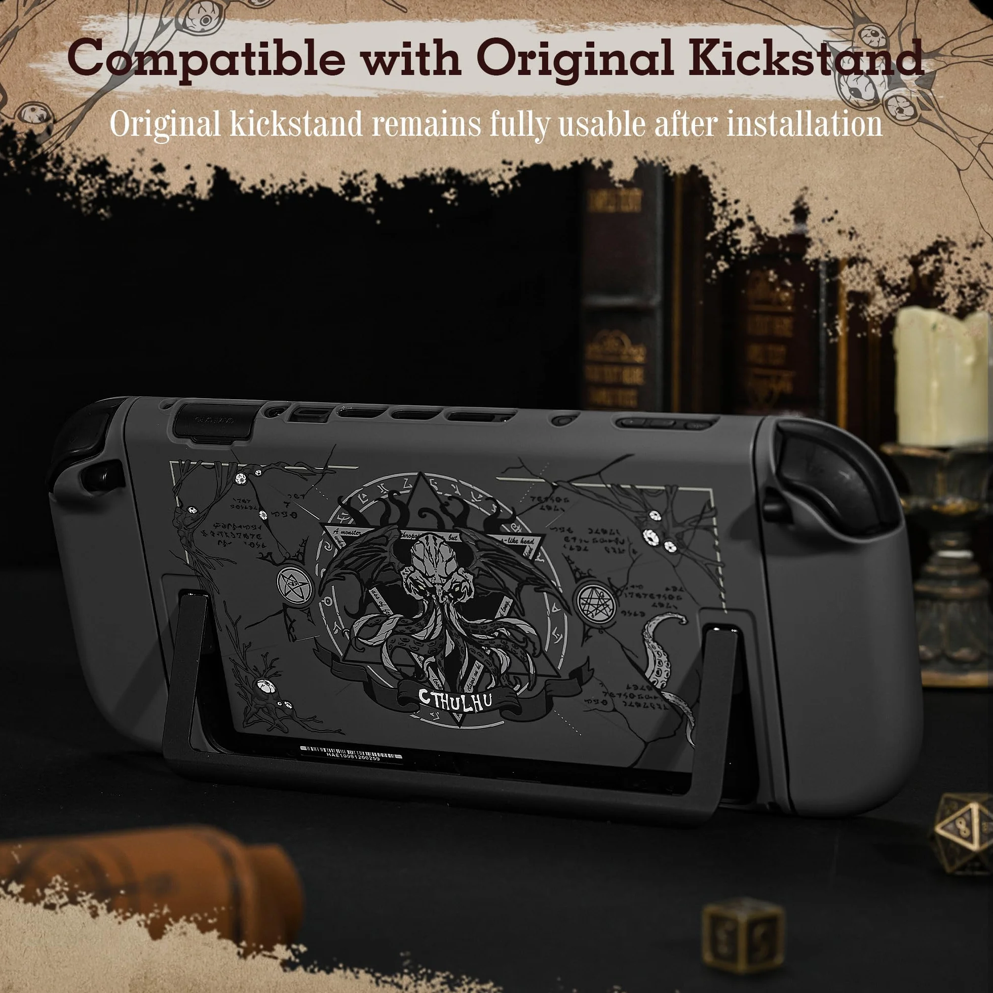 GeekShare Twarde etui ochronne kompatybilne z Switch 2, Kawaii Cartoon, odporne na zarysowania
