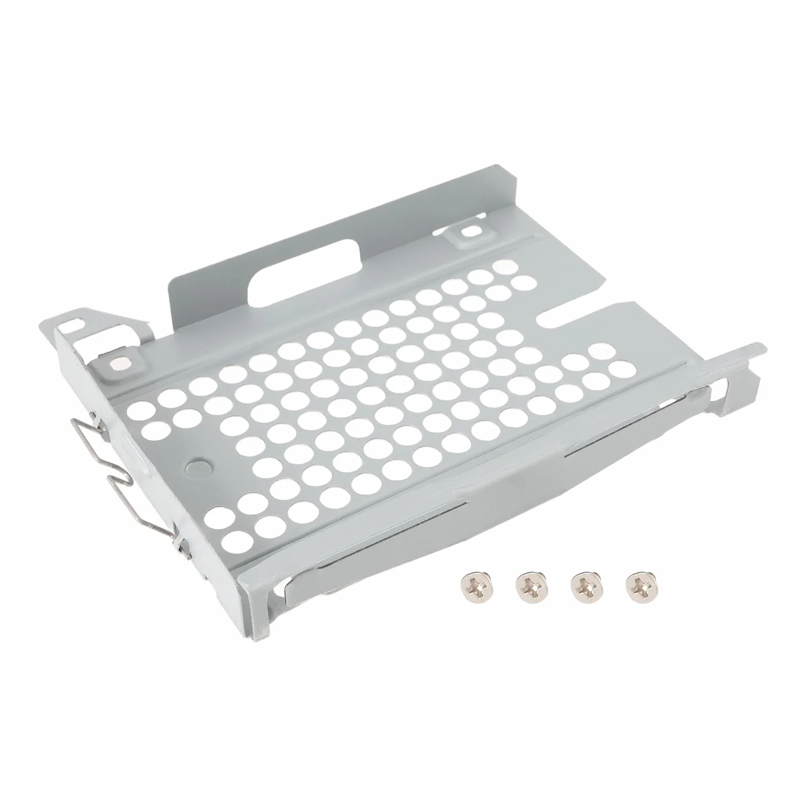 ECSiNG 1 szt. Zestaw wsporników montażowych do dysku twardego, uchwyt na tacę do montażu HDD, ze śrubami, kompatybilny z PlayStation3 SLIM, kompatybilny z PS3 SLIM