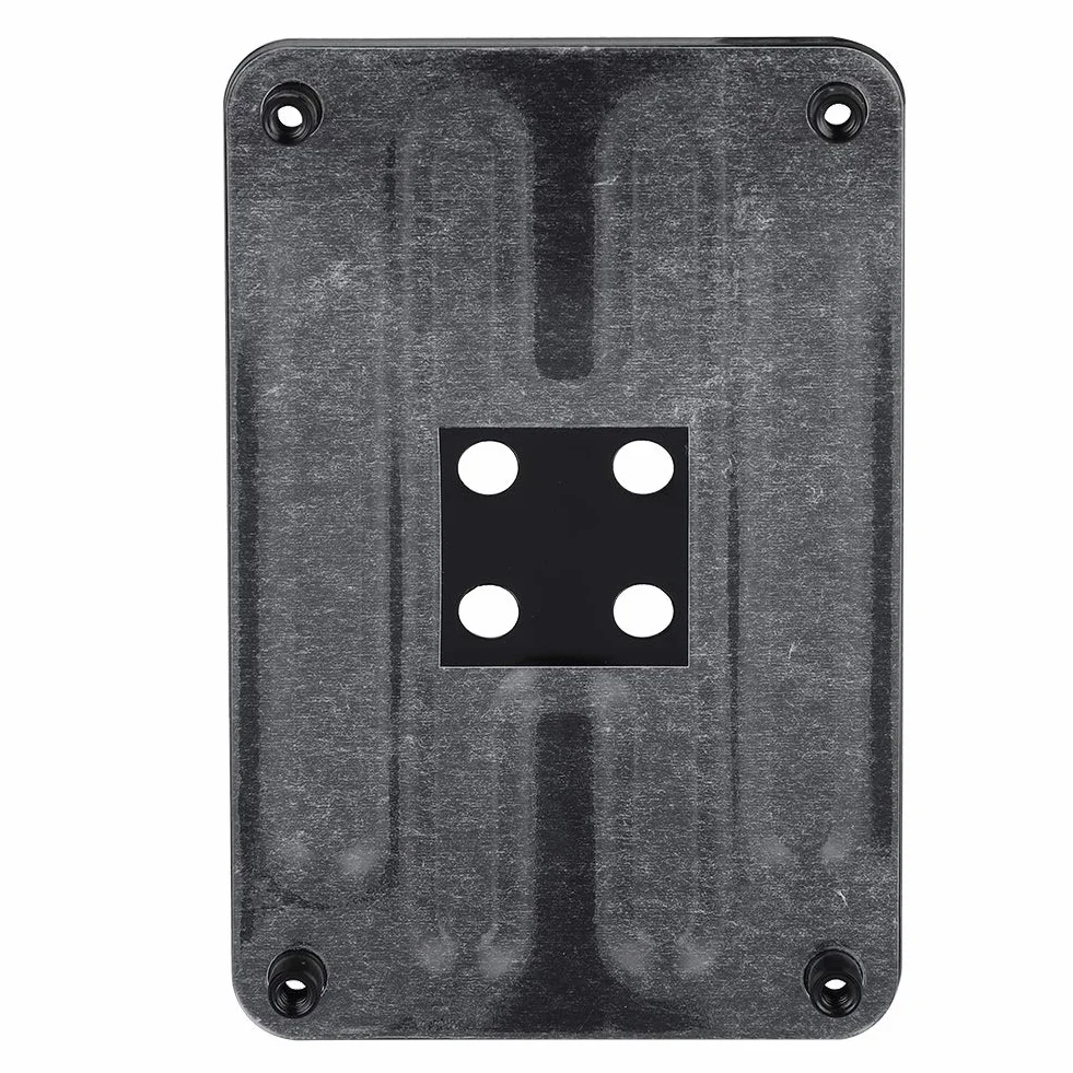 DeWin Płyta tylna AM4, płyta tylna AM4 CPU Heatsink Stojak Backplane Backplate Arkusz Trwała Żelazna Płyta dla AM4