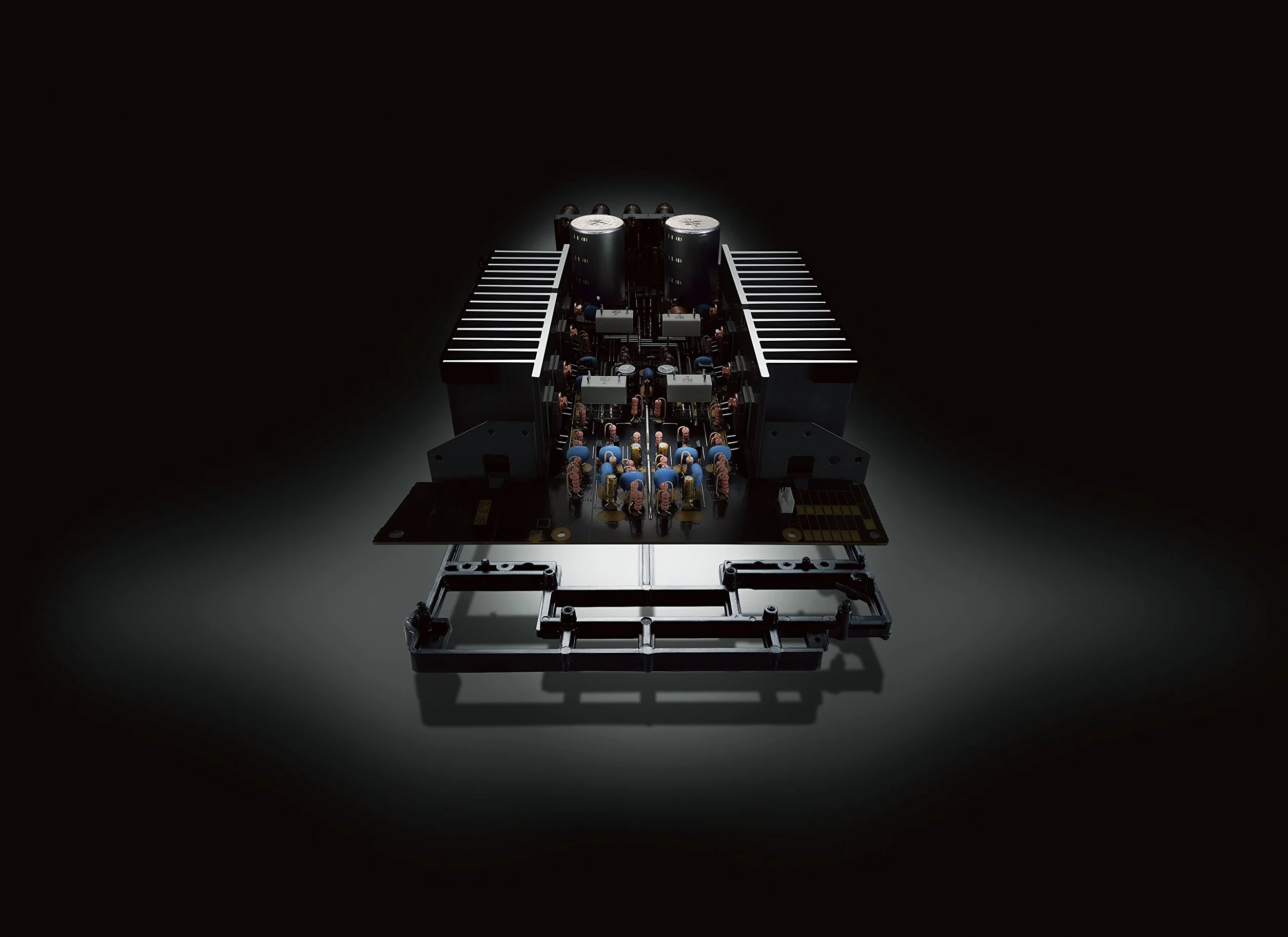 Yamaha A-S301 Wzmacniacz, Czarny, 43.5 x 38.7 x 15.1 cm
