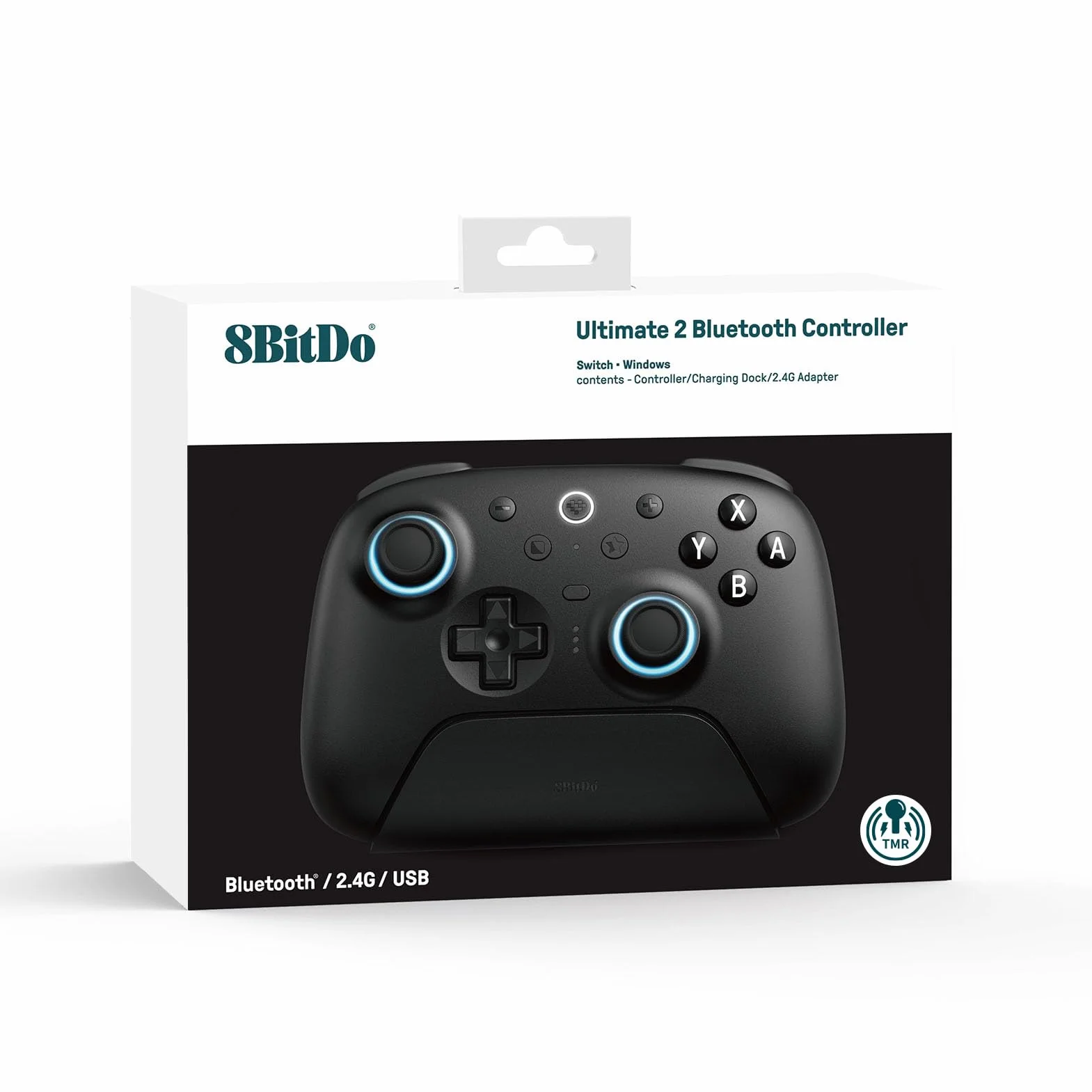 8bitDo Ultimate 2 kontroler Bluetooth czarny