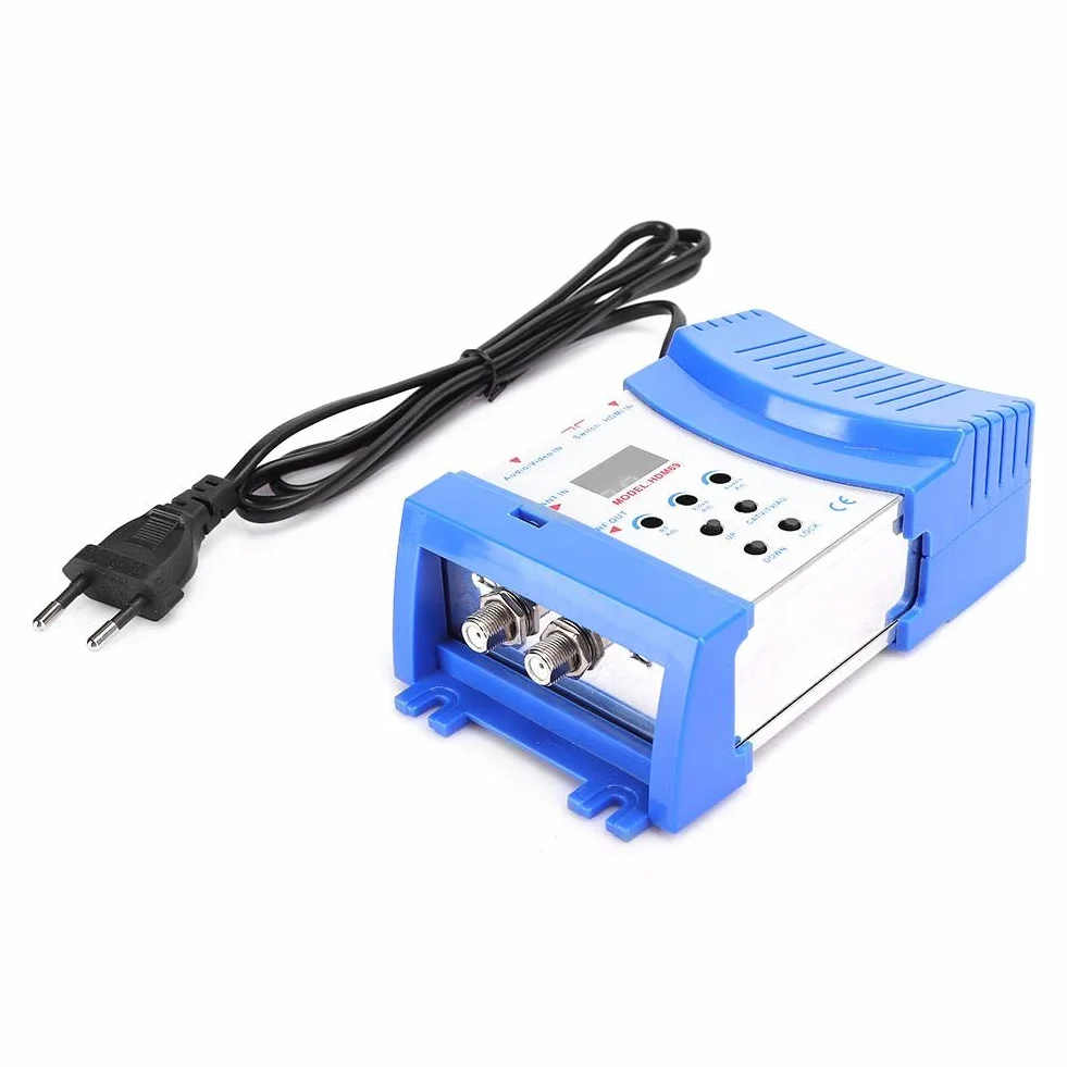 Profesjonalny modulator cyfrowy HDM69 Modulator RF HDMI Konwerter AV RF PAL Standardowy modulator NTSC VHF UHF Częstotliwość robocza dla odbiornika satelitarnego (wtyczka EU 100-240 V)
