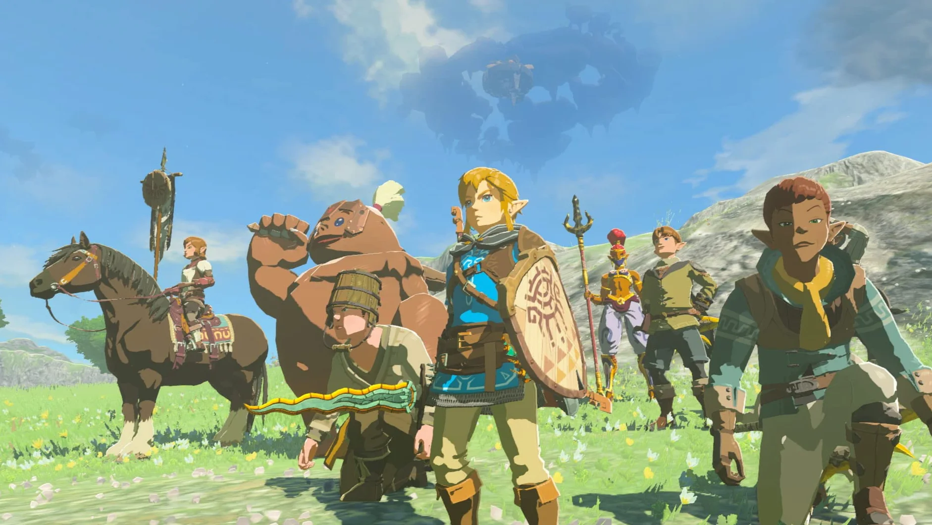 Nintendo The Legend Of Zelda: Tears Of The Kingdom Gra, Czarny
