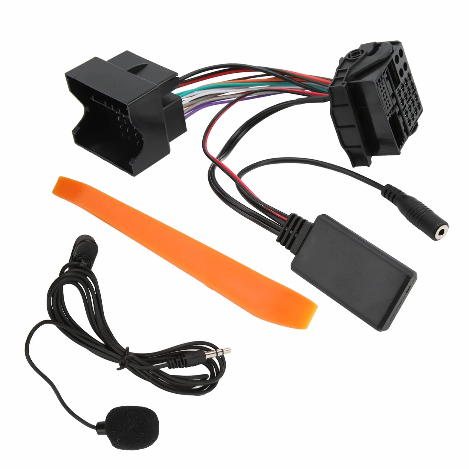 Akozon Bluetooth 5.0 Adapter z 12-pinowym zamiennikiem do Cd30 Mp3 Cdc40 Cd70 i Dvd90