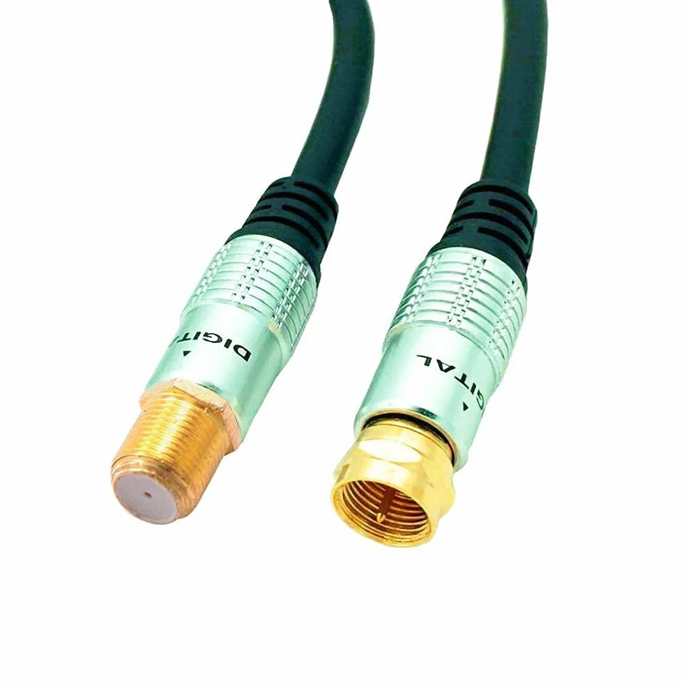 DKBT Łącznik do kabli satelitarnych, 21 szt., kabel koncentryczny, łącznik F wtyk F, adapter do kabla satelitarnego, łącznik koncentryczny, łącznik do kabla antenowego, przedłużacz