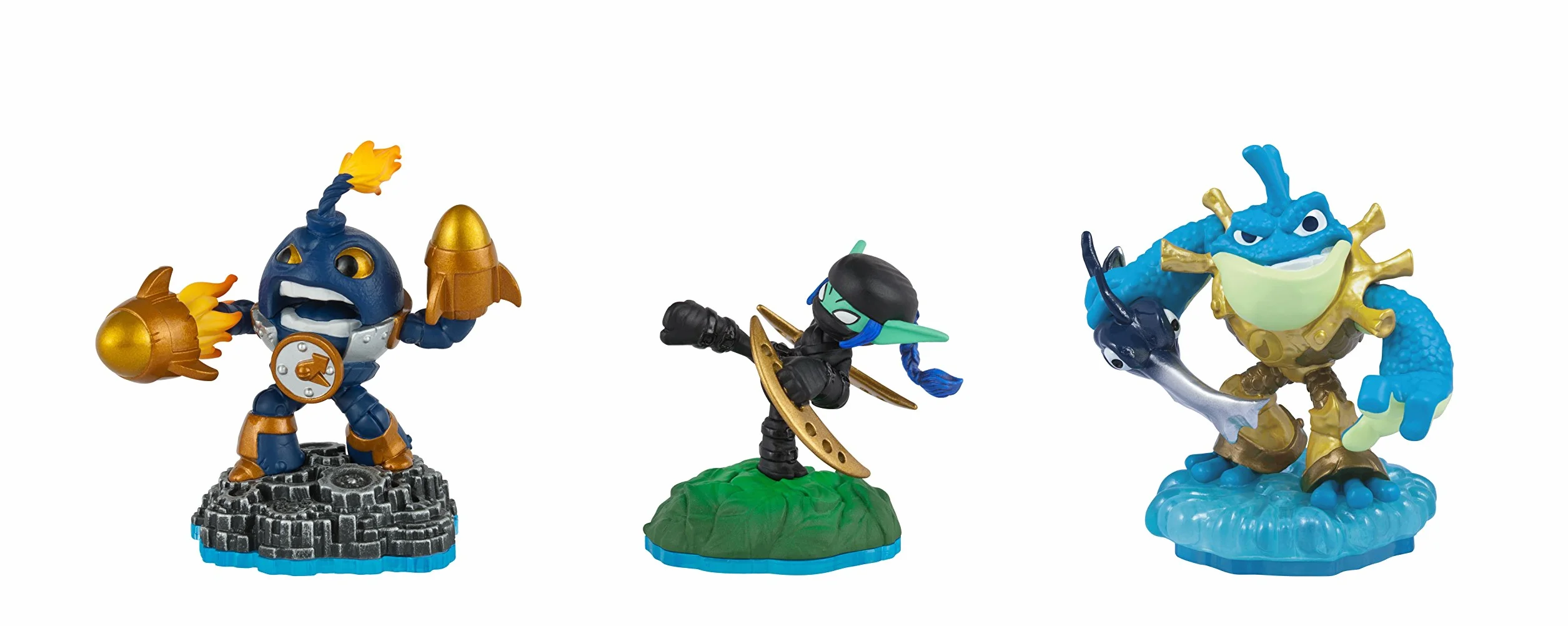 Skylanders Imaginators - Champions Combo Pack (odliczanie, Stealth Elf, Rip Tide)