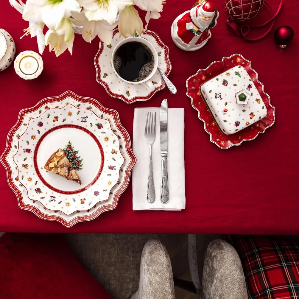 Villeroy & Boch – Toy's Delight maselniczka, 19 x 16 x 11,5 cm, porcelana twarda, maselniczka, mycie ręczne, pojemnik na masło na brunche i przyjęcia
