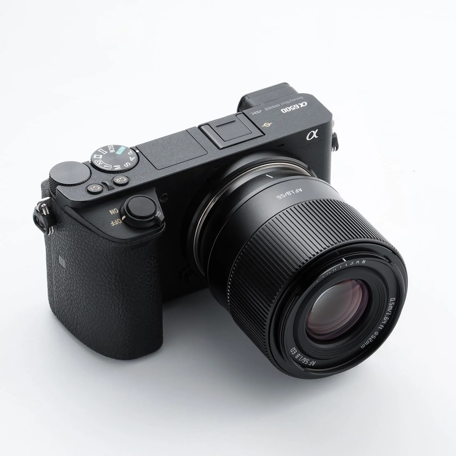 TTARTISAN Obiektyw aparatu APS-C 56 mm F1.8 z automatycznym ustawianiem ostrości do aparatu Fuji X, metalowy, lekki, obsługuje śledzenie oczu