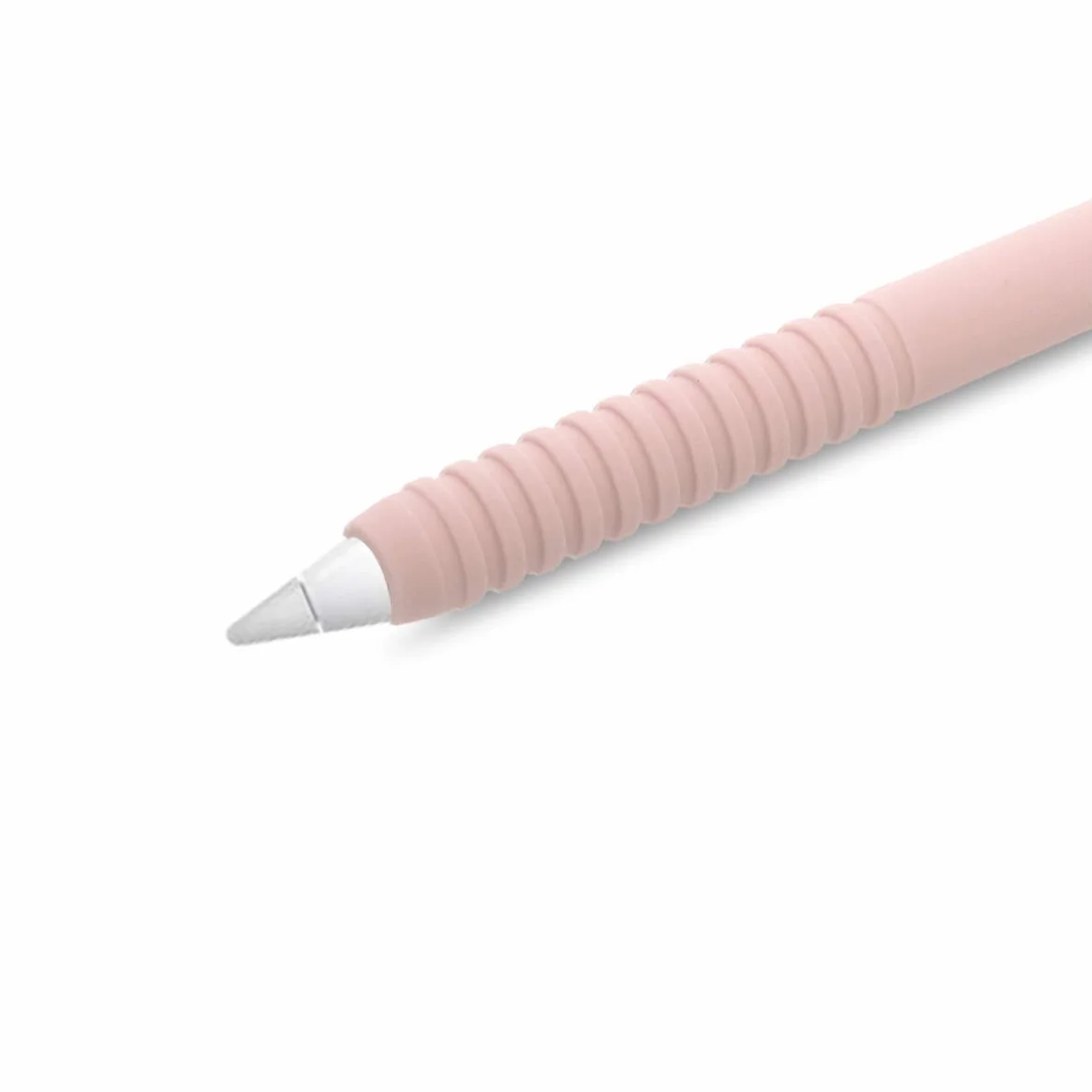 kwmobile Silikonowa skórka kompatybilna z Apple Pencil (1. generacji) - miękki elastyczny pokrowiec ochronny na długopis do tabletu - zakurzony róż