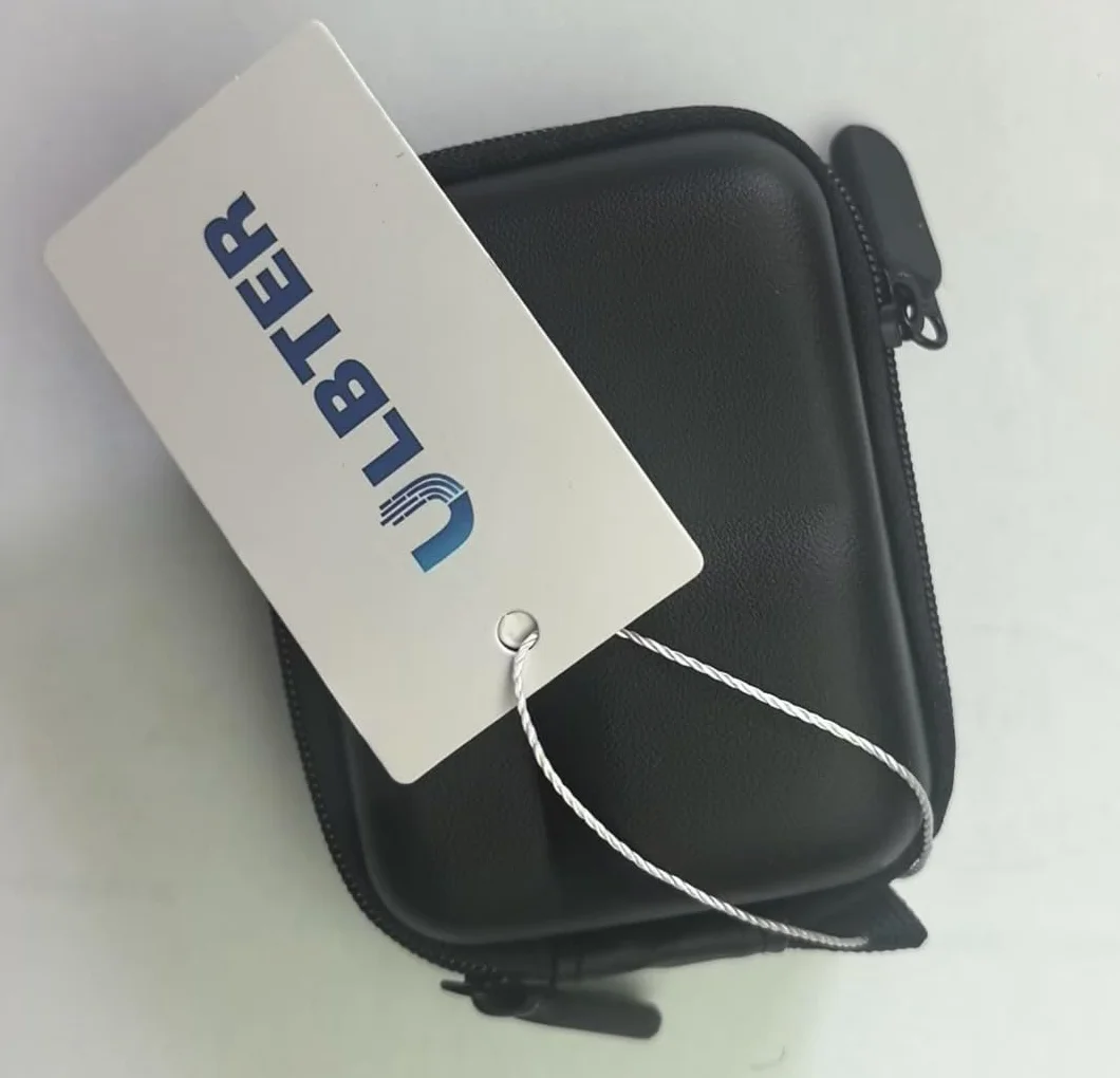 Mała torba do GoPro Hero9 Hero8, ULBTER torba do noszenia na Go Pro Hero 9 8 pokrowiec ochronny akcesoria i osłona obiektywu [1+2 sztuki] -czarna, 6,5 x 9,0 x 5,0 cm