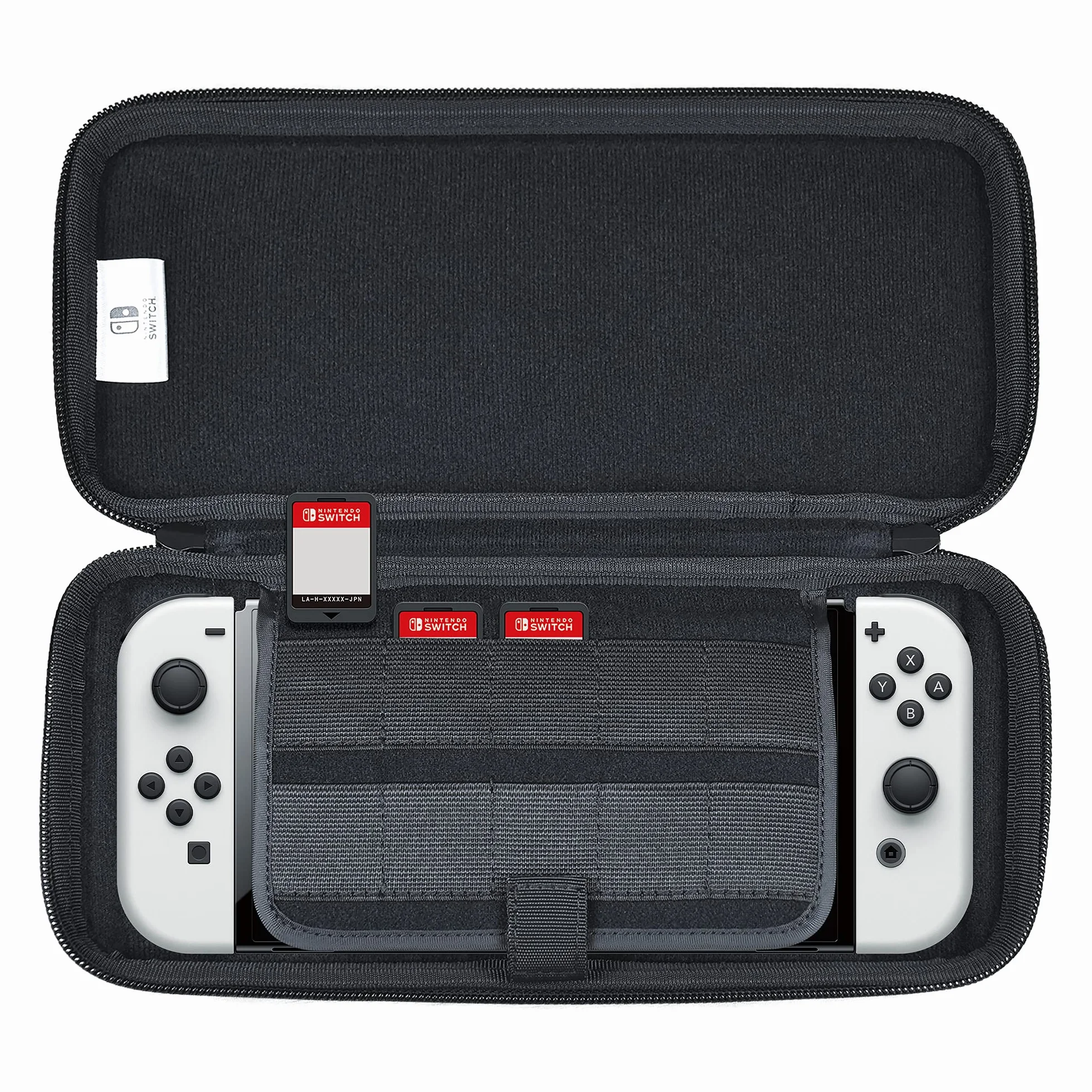 Slim Tough Pouch for Nintendo Switch OLED (Black)