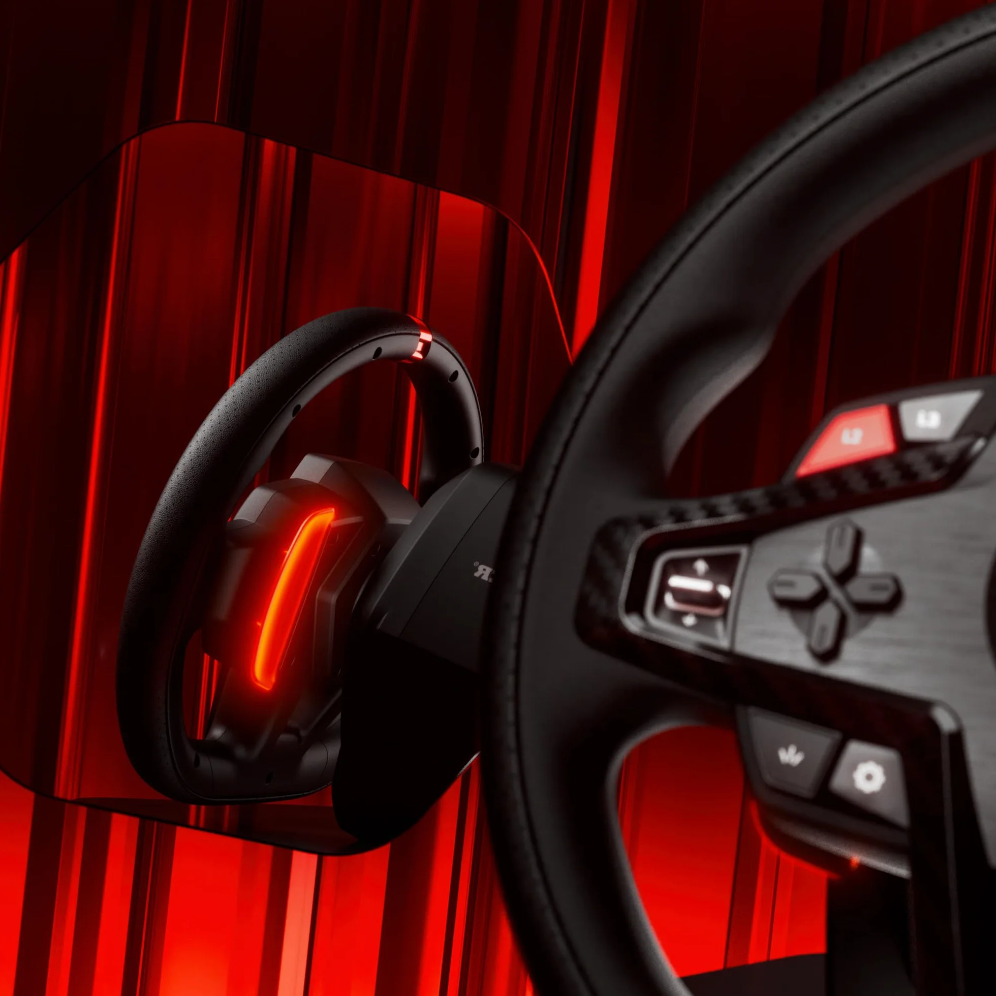 Thrustmaster T248R, Kierownica Wyścigowa z Siłowym Sprzężeniem Zwrotnym 3.1 Nm i Zestaw Pedałów, Dla PS5, PS4 i PC