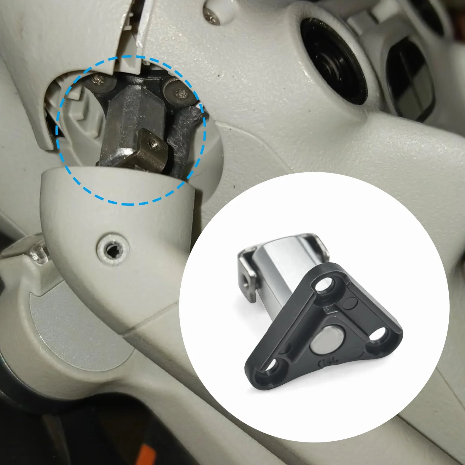 JOYSOG 2 szt. Mini 5 Pro oś przedniego ramienia do drona DJI Mini 5 Pro przednie lewe prawe ramię zawiasy ramię wałek naprawa części