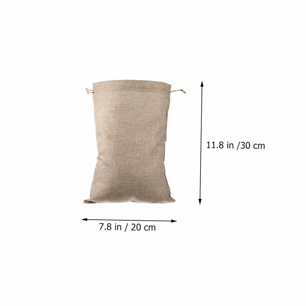 Torby Do Przechowywania Warzyw 6 Sztuk Juta Juta Worki Na Ziemniaki Duży Rozmiar Oddychające Łatwe Do Czyszczenia 20x30cm