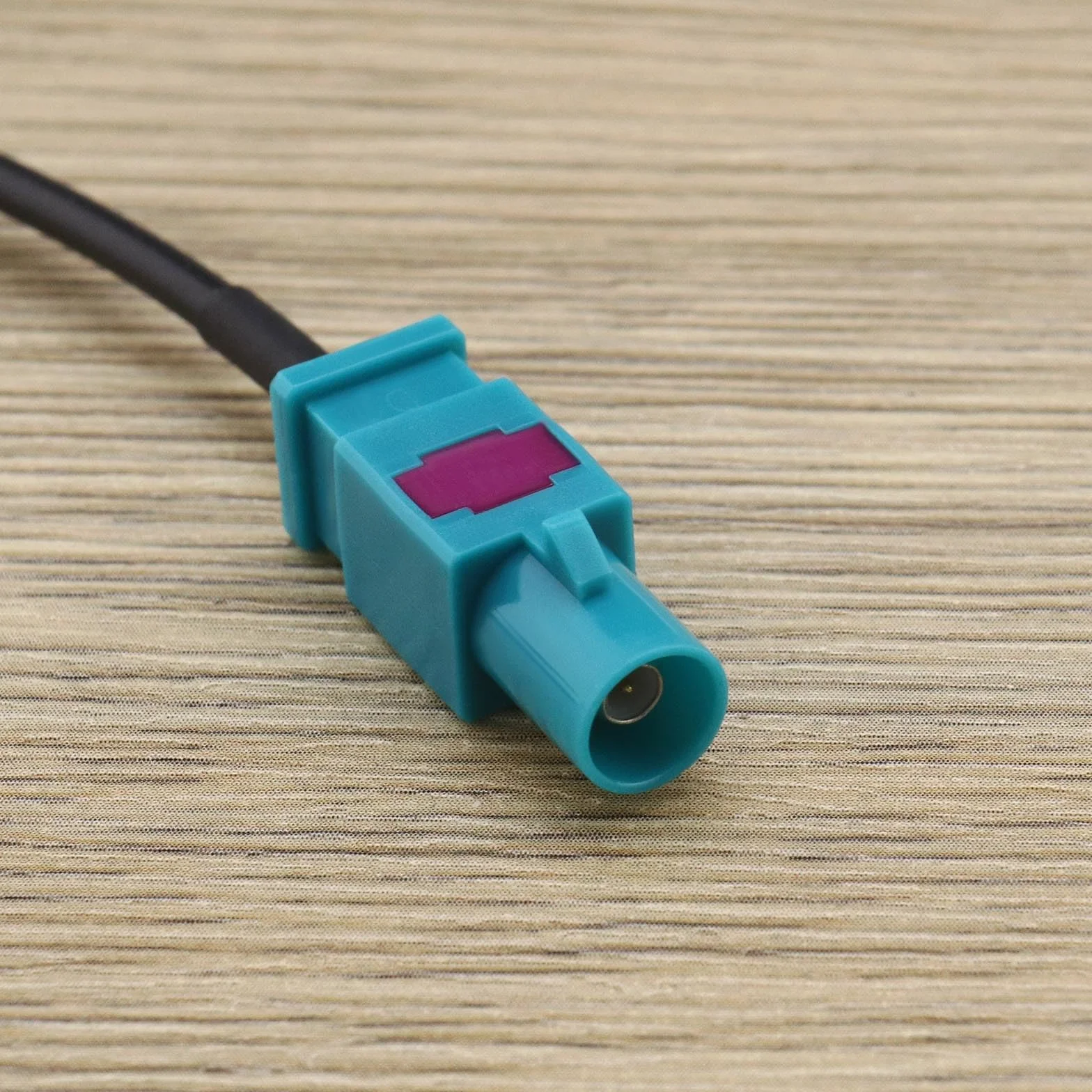 Fakra Z męski na męski kabel adaptera anteny pojazdu RG174 kabel koncentryczny 30 cm do anteny DAB GPS FM, skanera radiowego, amatorskiego radia, nadajnika-odbiornika, przenośnego radia CB