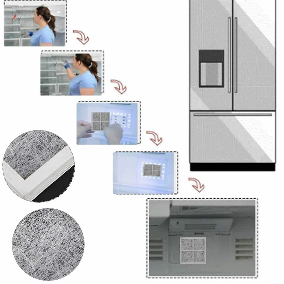 Filtr powietrza do lodówki LT120F Elite 469918 3 sztuki